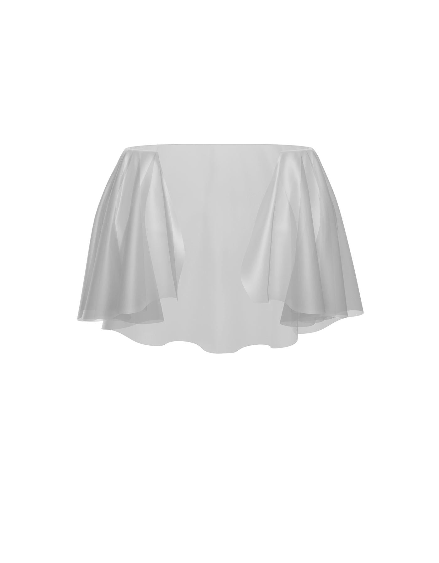 Mini Chiffon Skirt