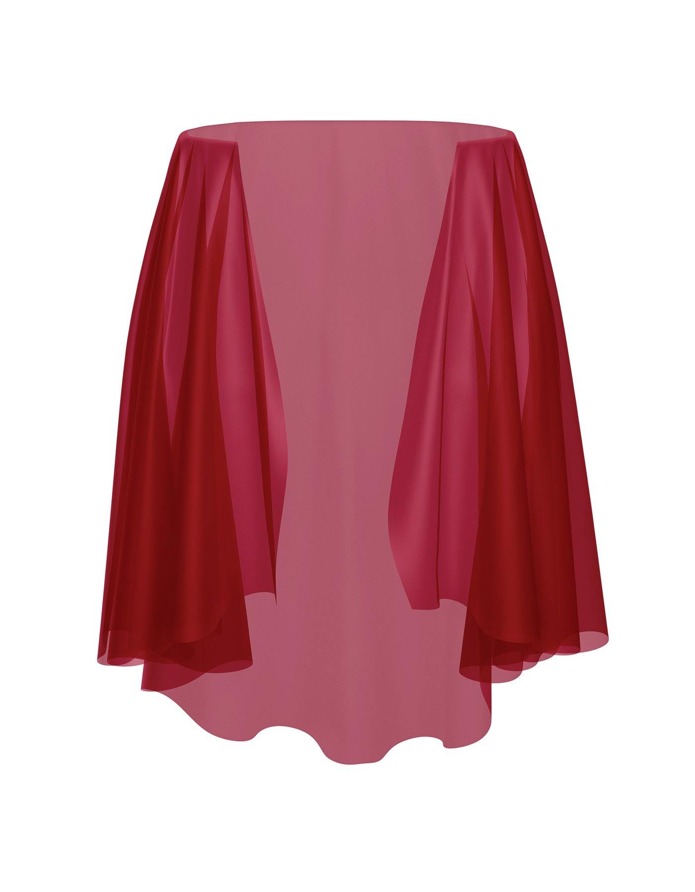 Open Ballroom Skirt