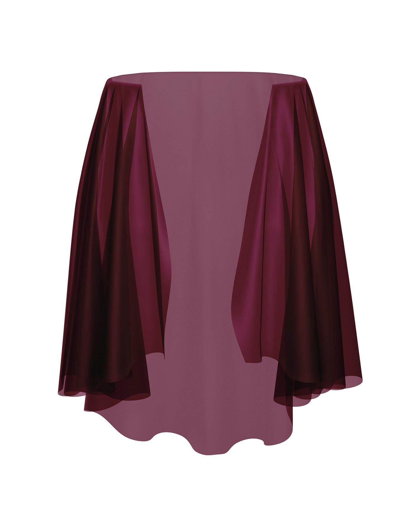 Open Ballroom Skirt