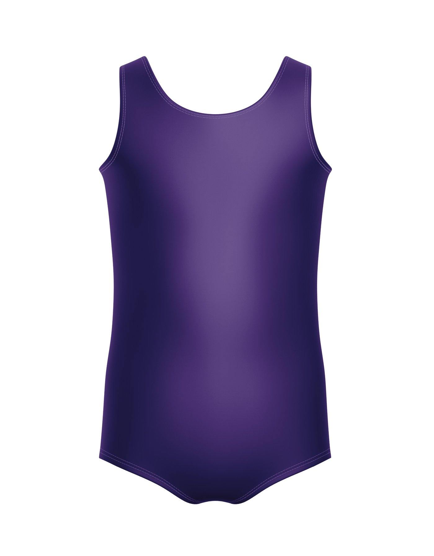 Solid Lycra Tank Leotard