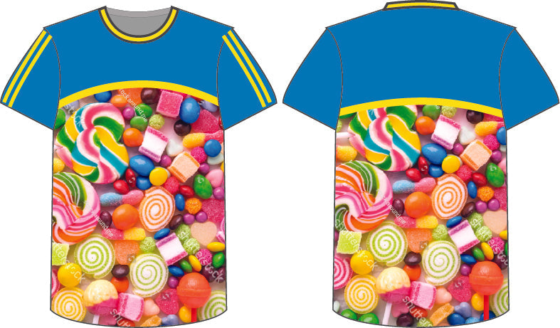 Custom Candy Hip Hop Boys T-Shirt