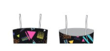 Custom 80s Work Out Bandeau