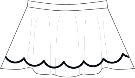 Custom Ghost Top Skirt
