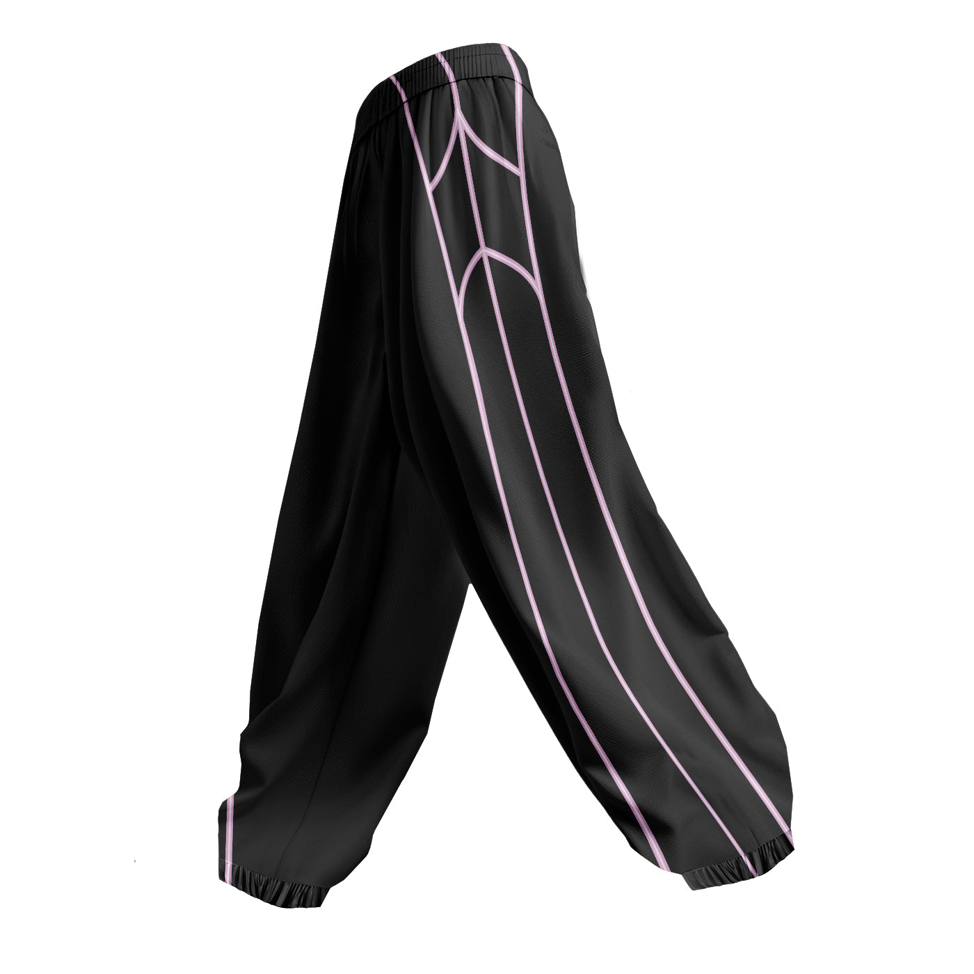 BlackPink Parachute Pants