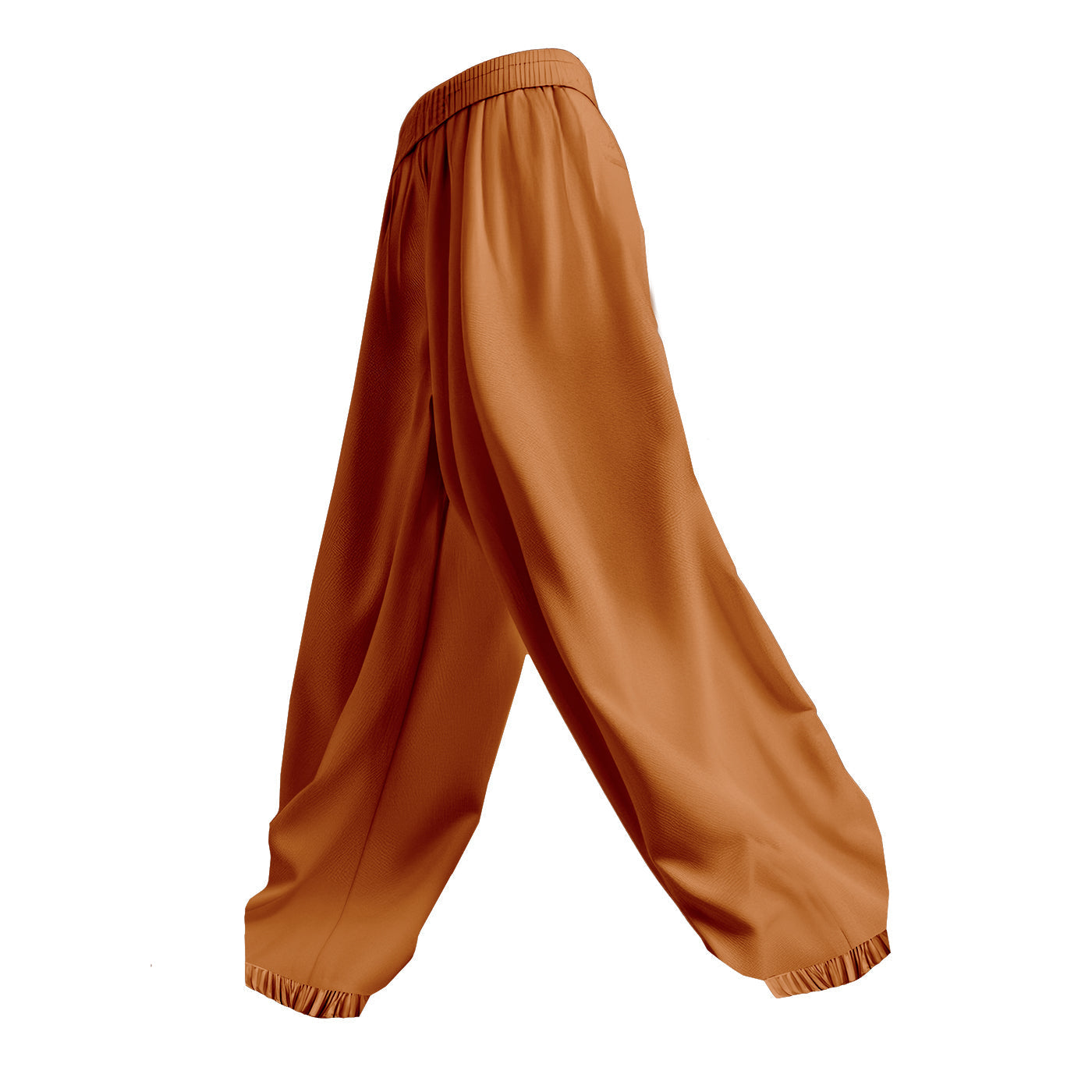Solid Cargo Pants
