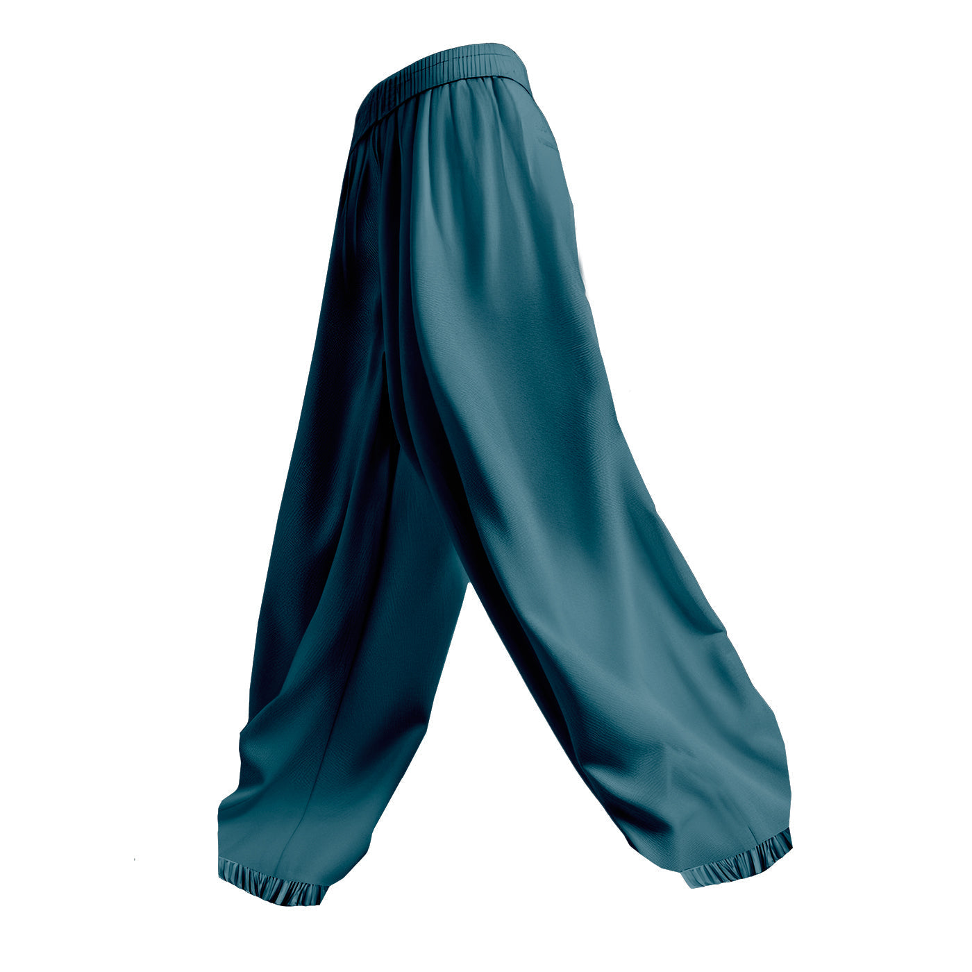Solid Cargo Pants
