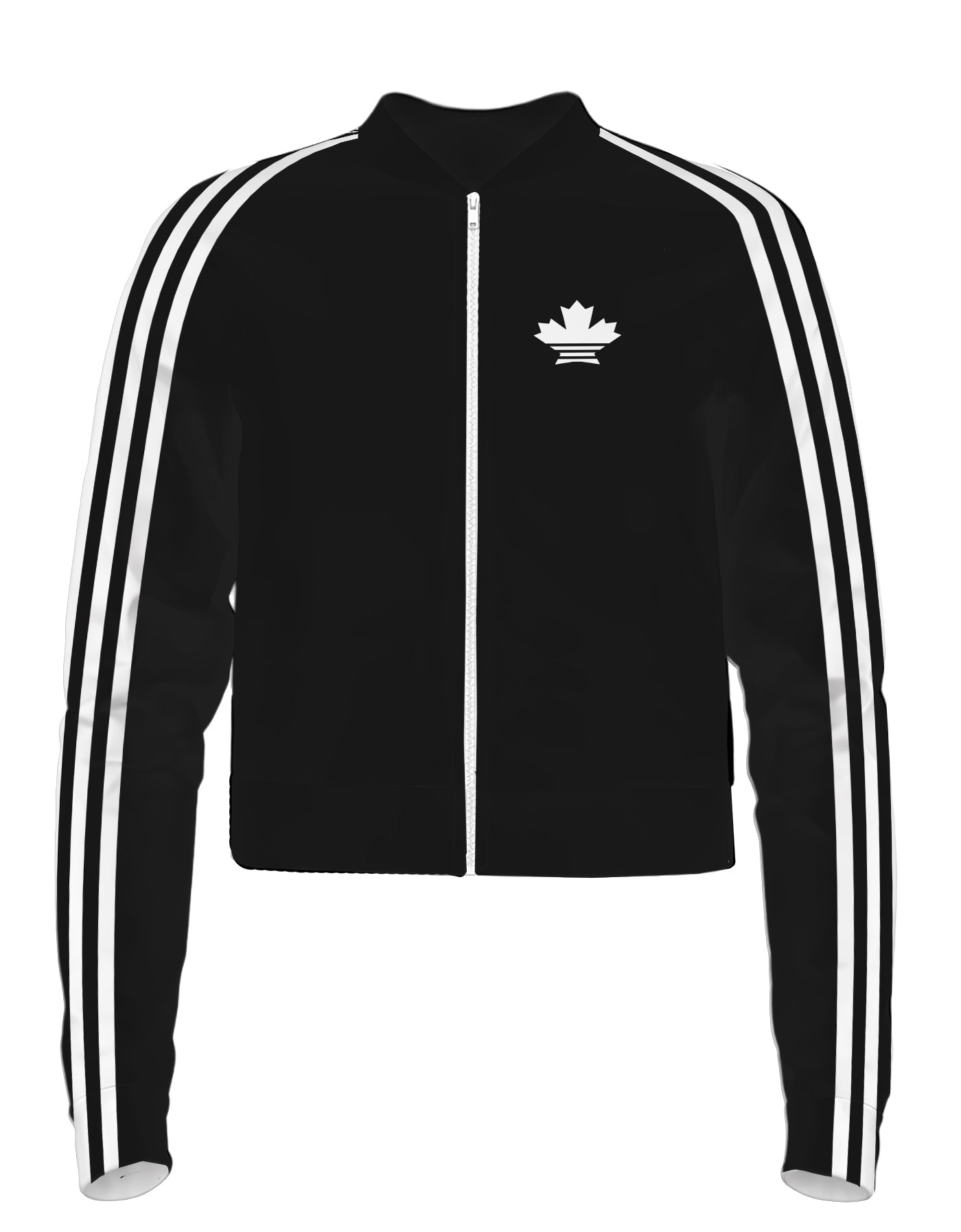 Track Meet Jockey Jacket Low Collar No Pocket No Rib