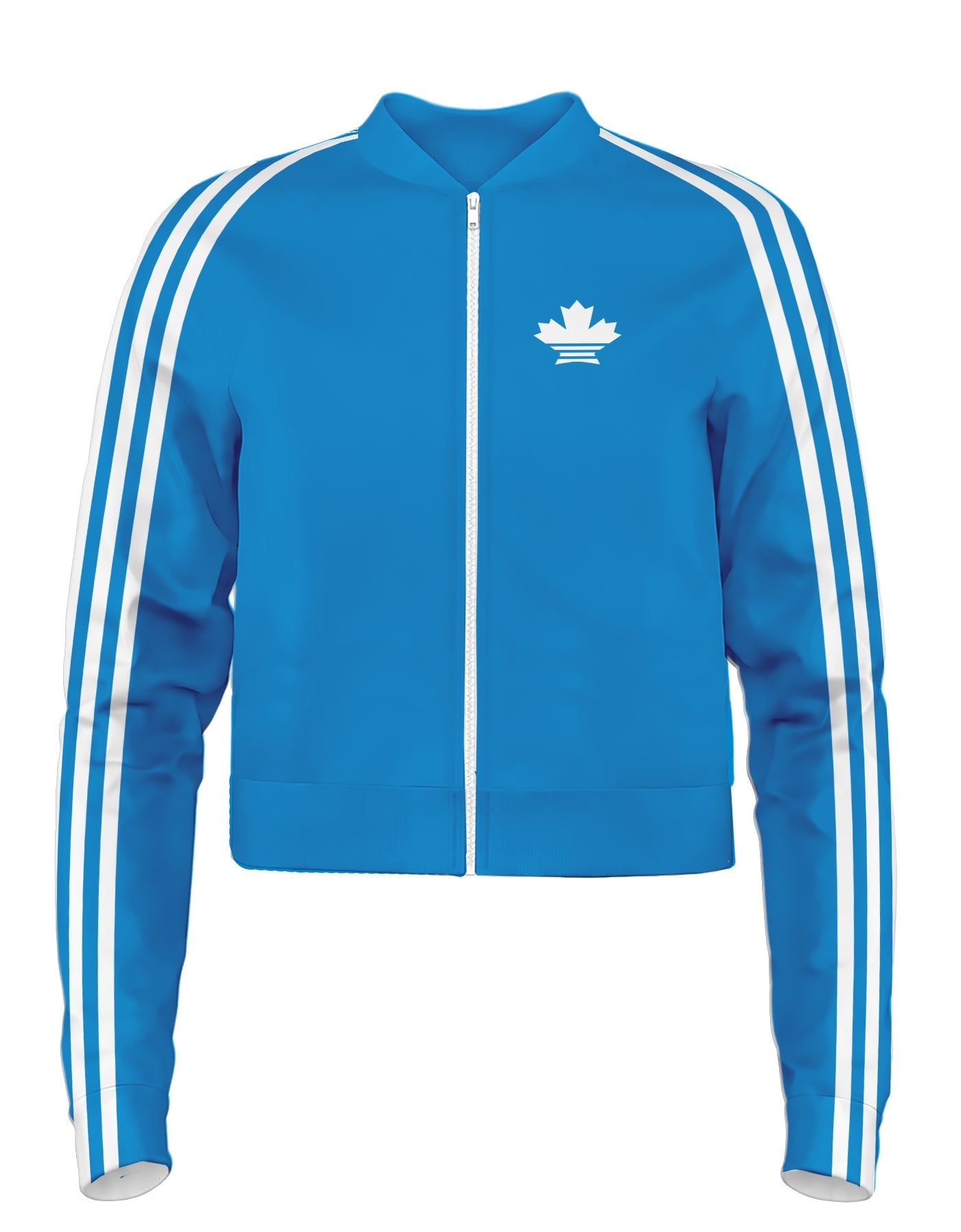 Track Meet Jockey Jacket Low Collar No Pocket No Rib
