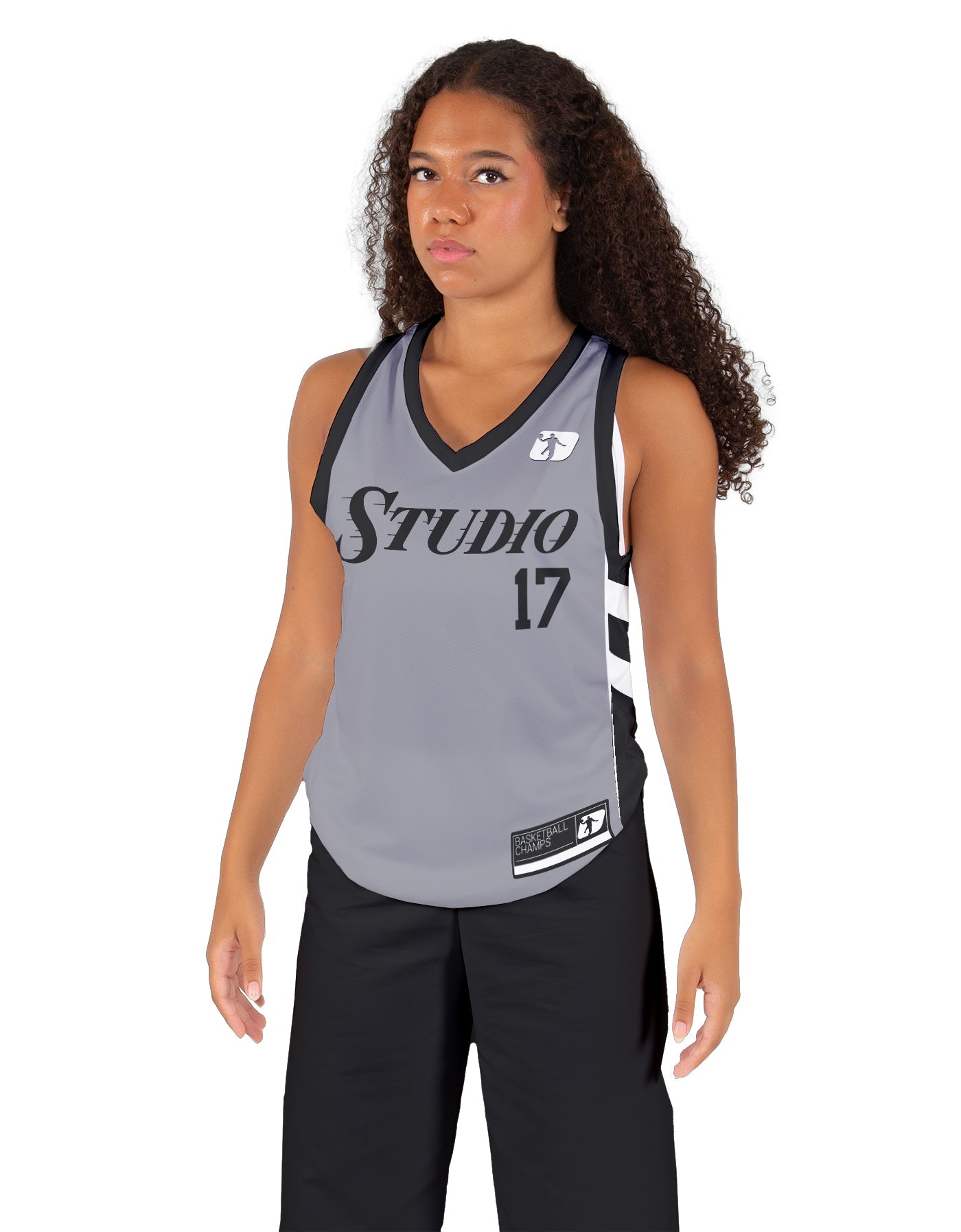 Varsity Basketball Jersey No Side Panel
