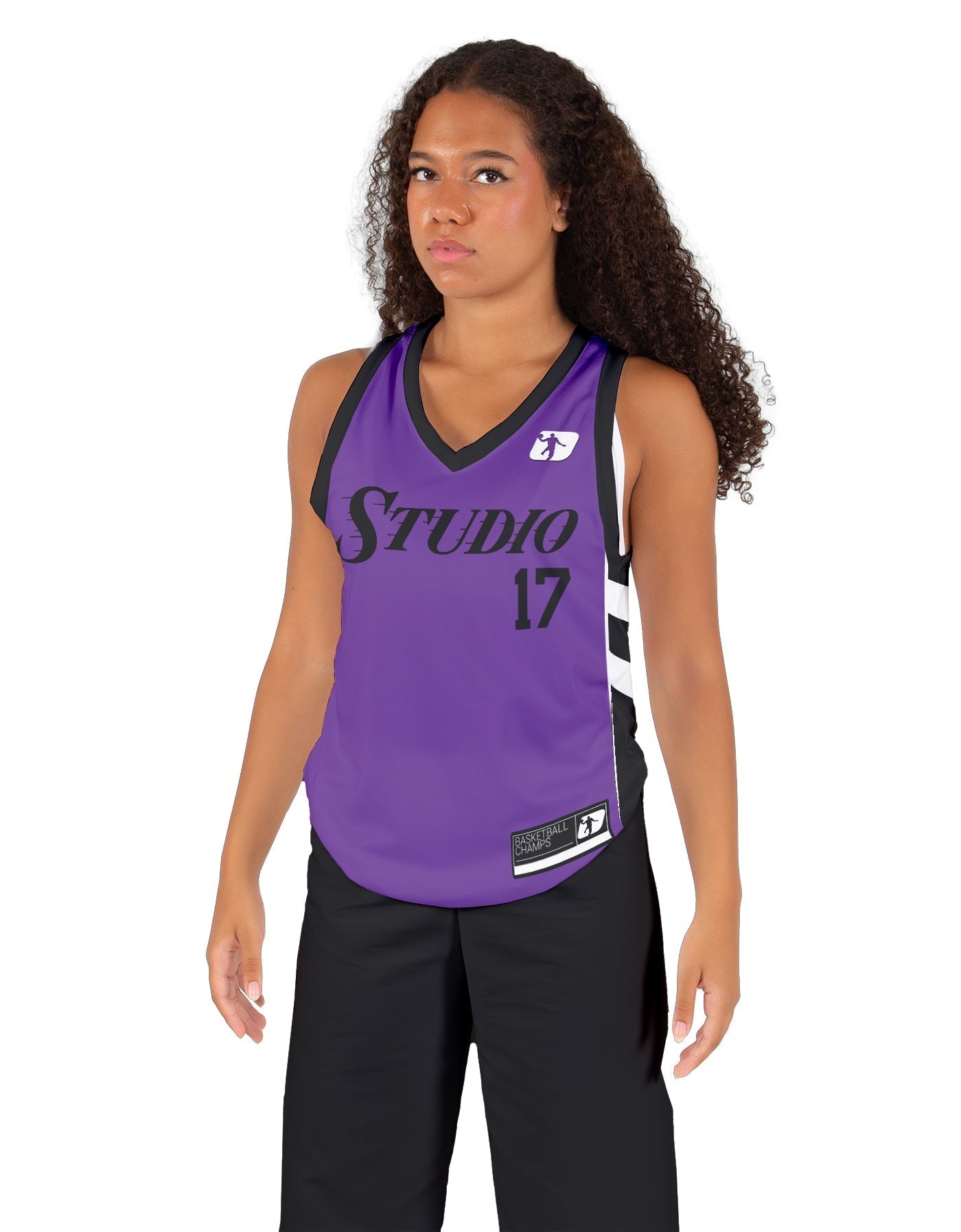 Varsity Basketball Jersey No Side Panel