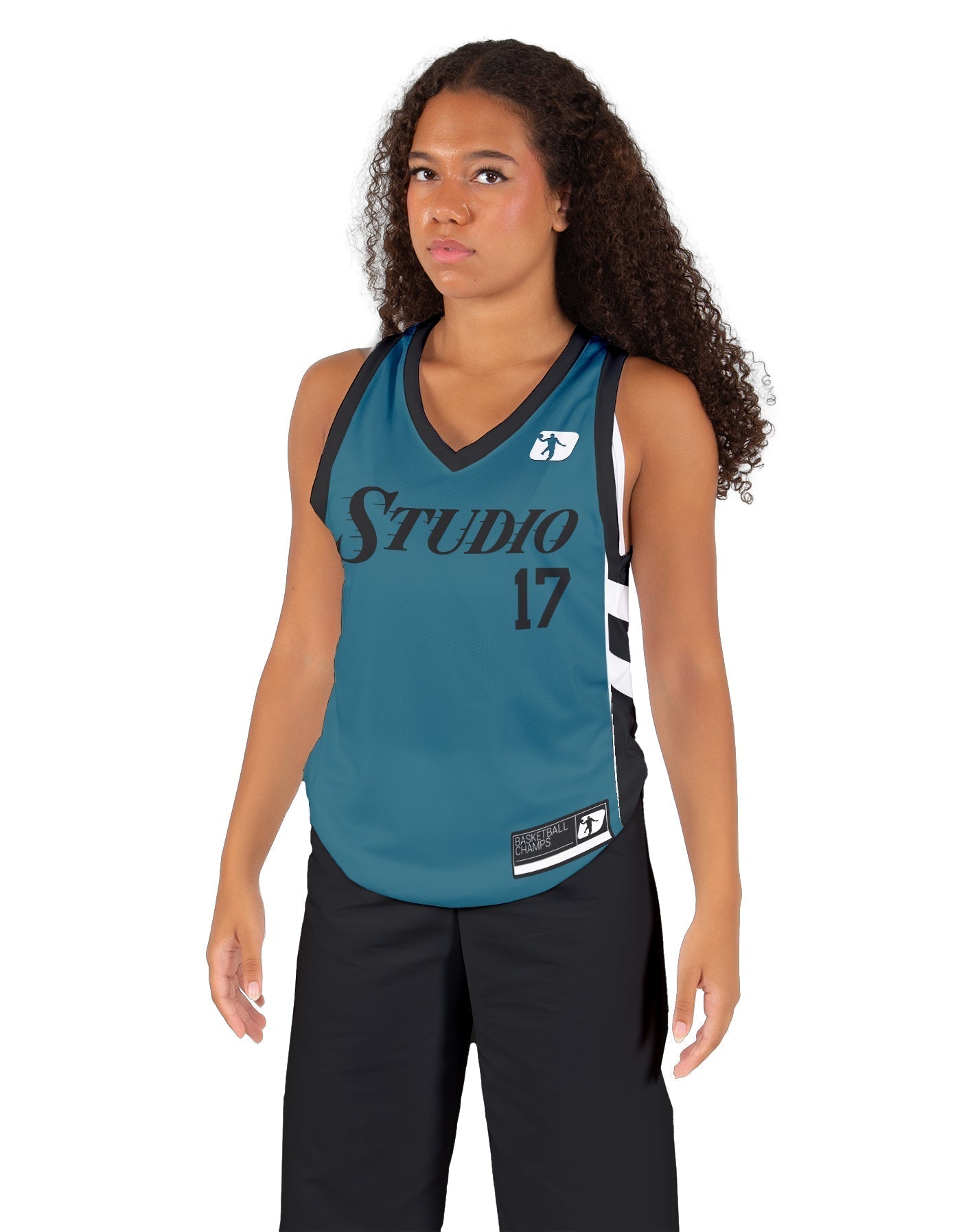 Varsity Basketball Jersey No Side Panel