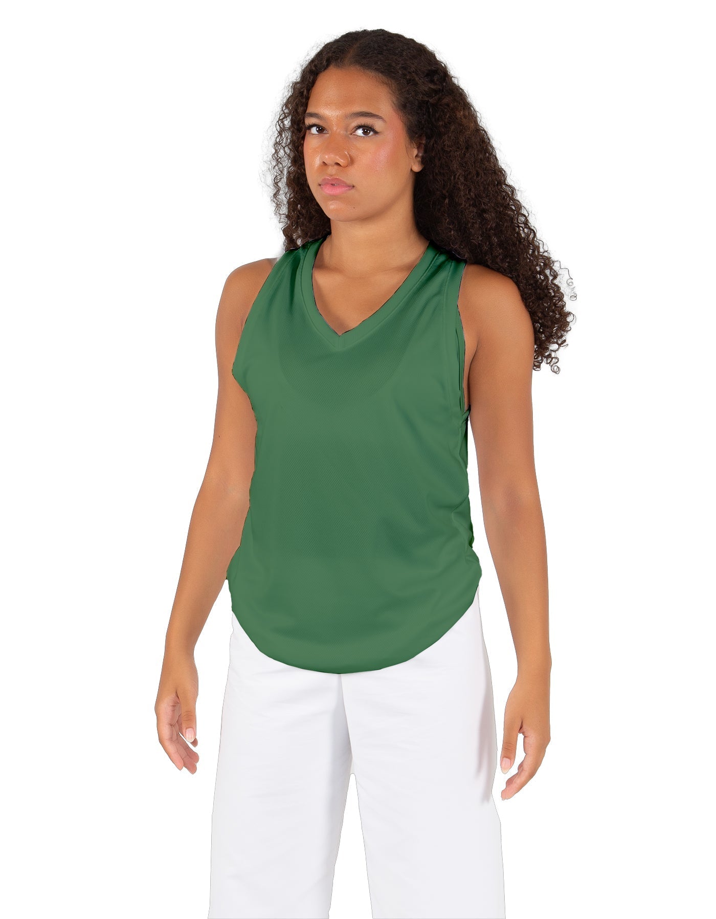 Solid Lycra Basketball Jersey No Side Panel