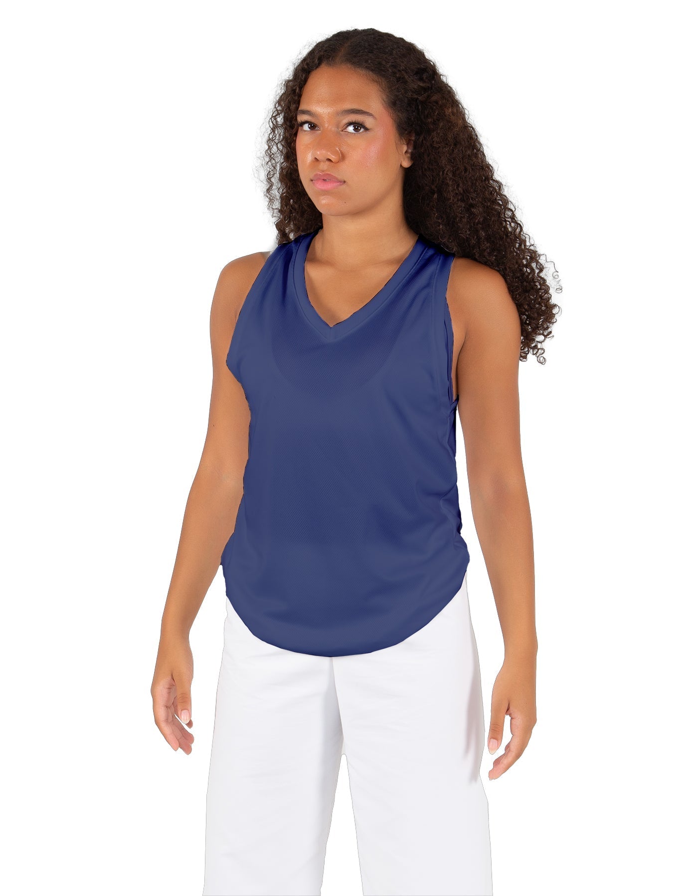 Solid Lycra Basketball Jersey No Side Panel