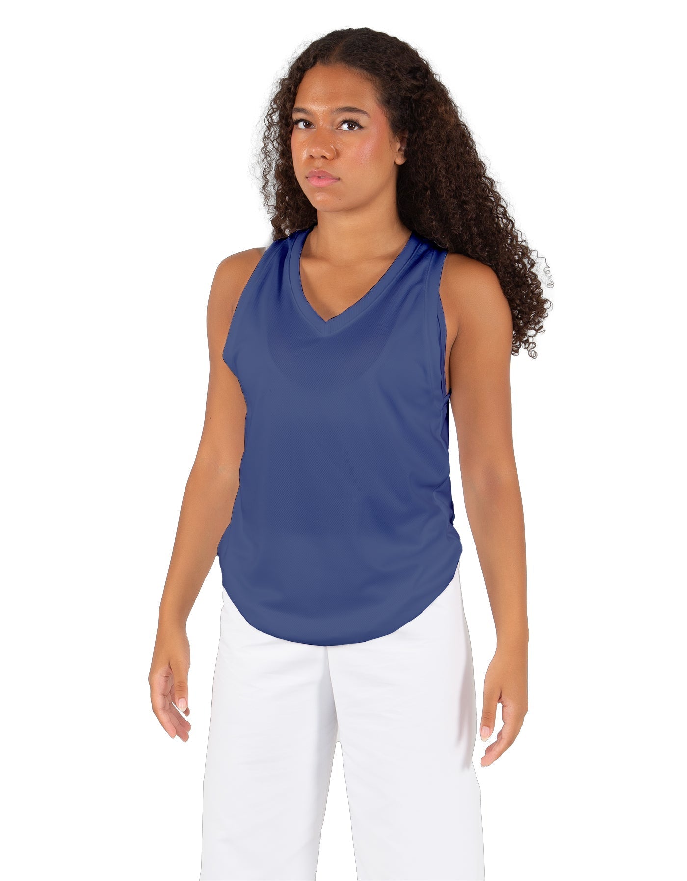 Solid Lycra Basketball Jersey No Side Panel