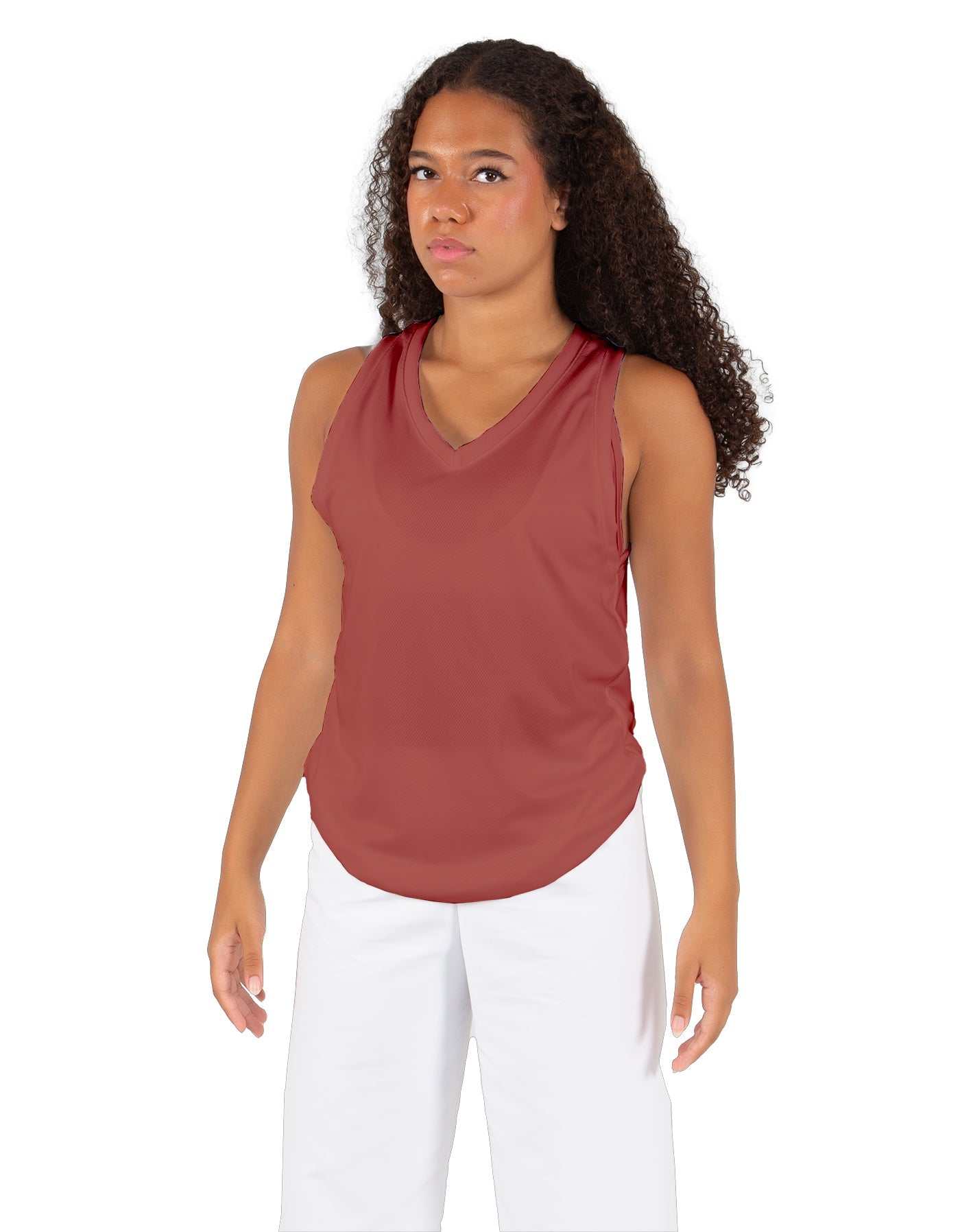 Solid Lycra Basketball Jersey No Side Panel