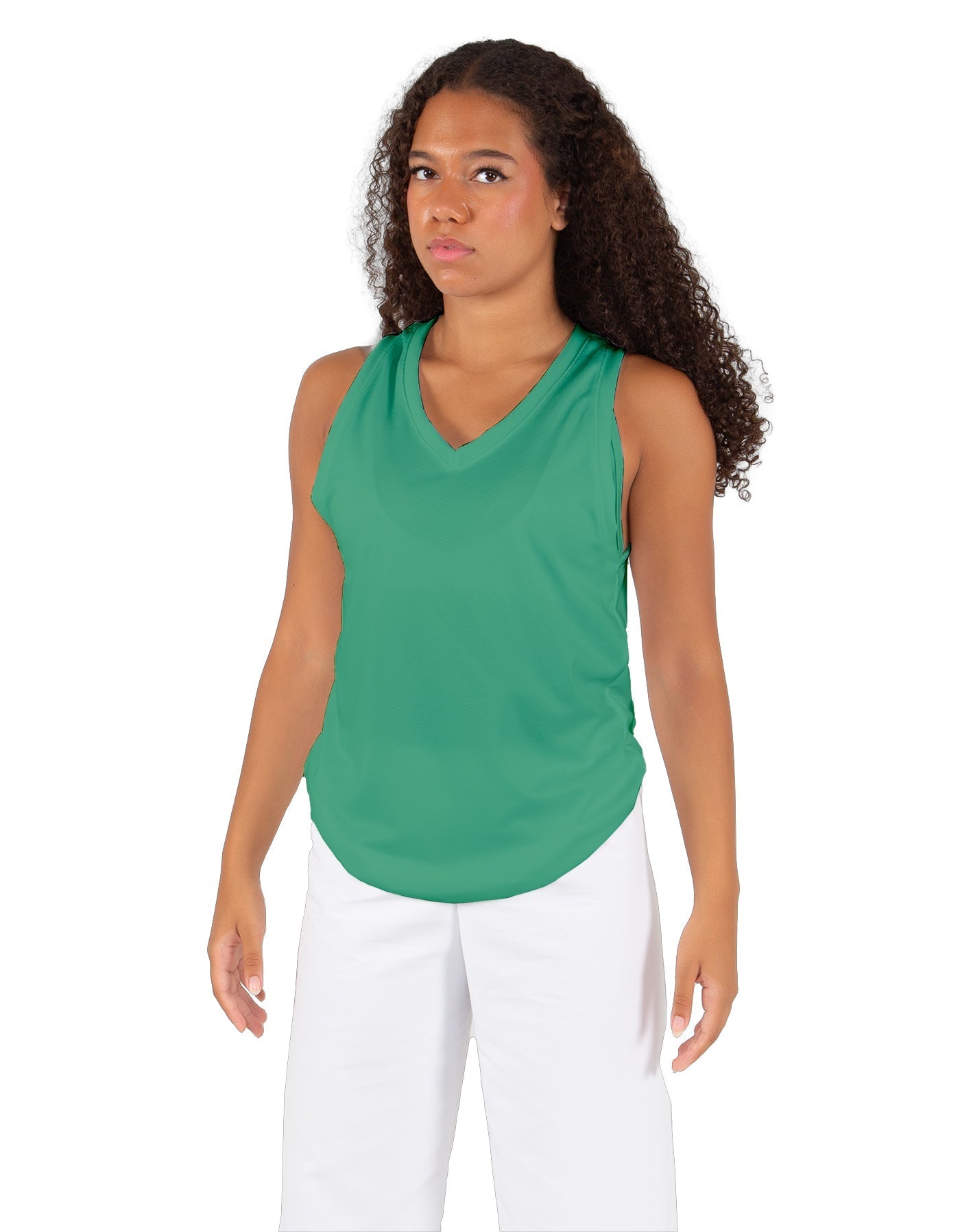 Solid Lycra Basketball Jersey No Side Panel