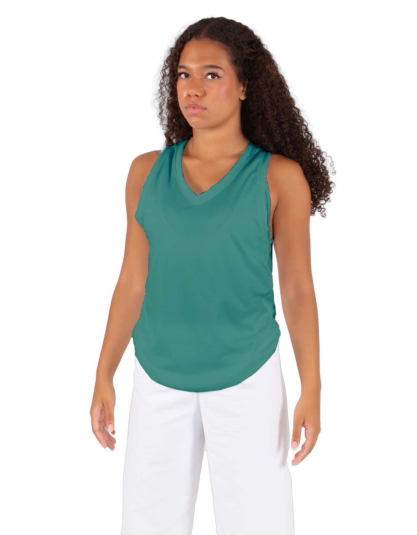 Solid Lycra Basketball Jersey No Side Panel