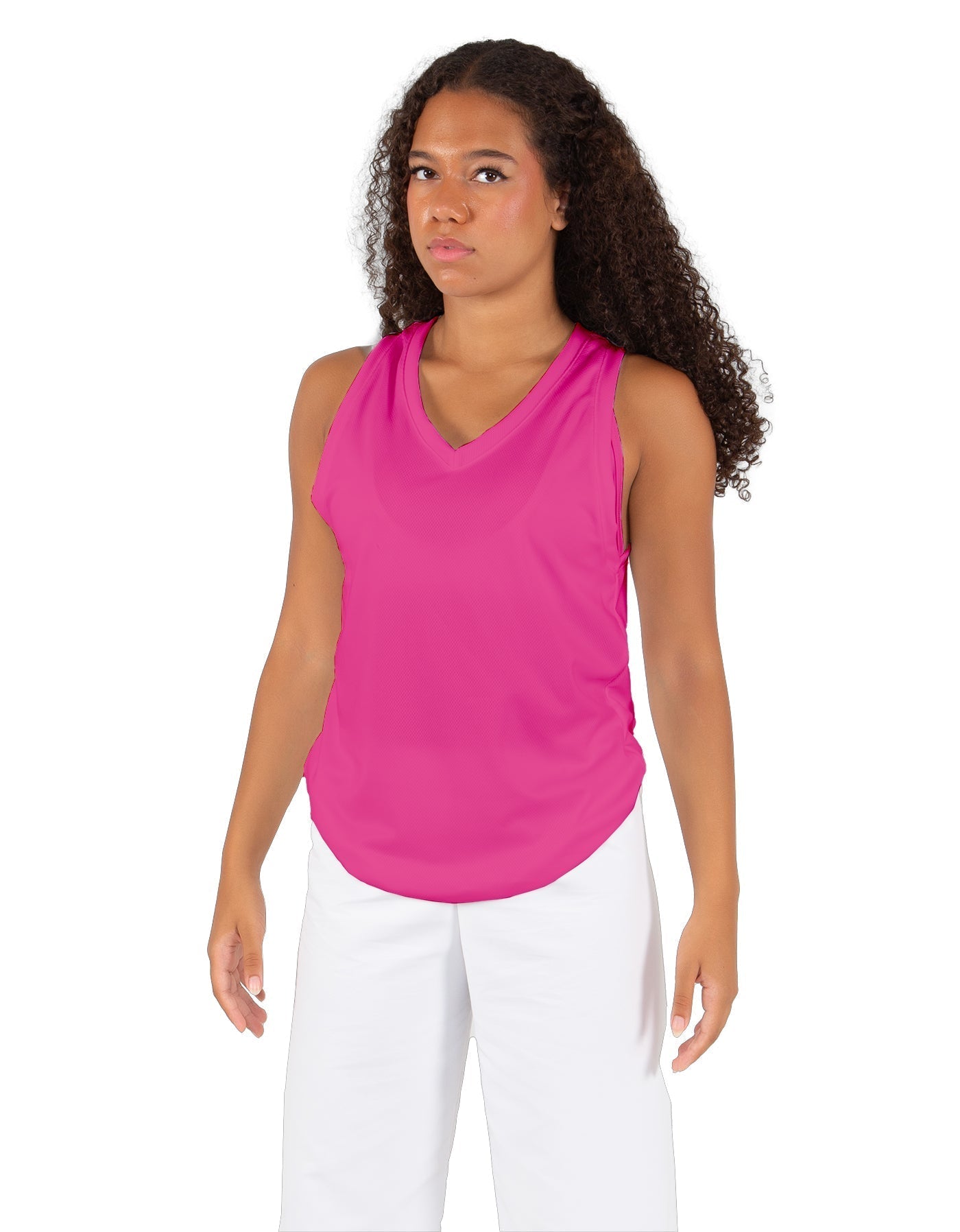 Solid Lycra Basketball Jersey No Side Panel