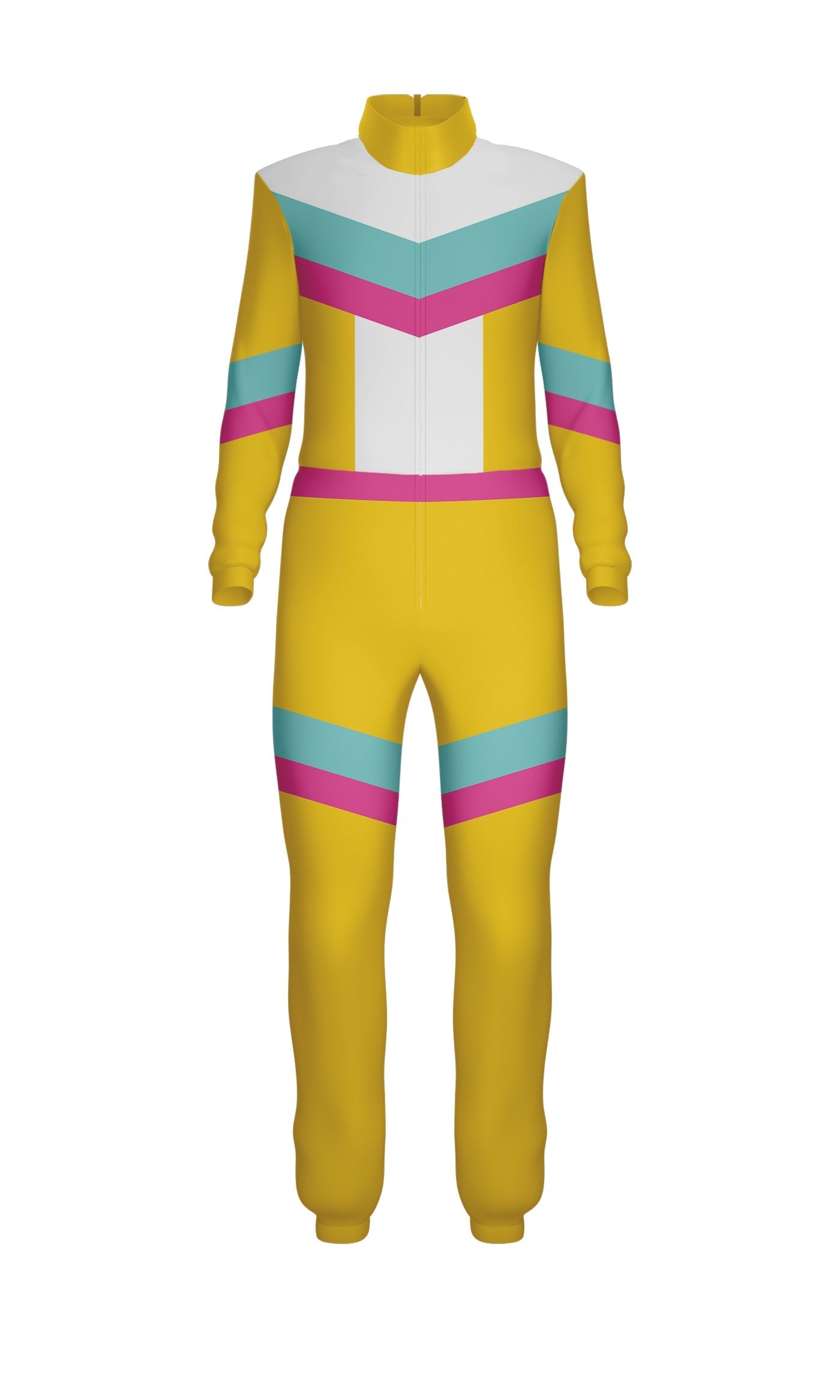 Take On Me Jumpsuit with Tall Collar