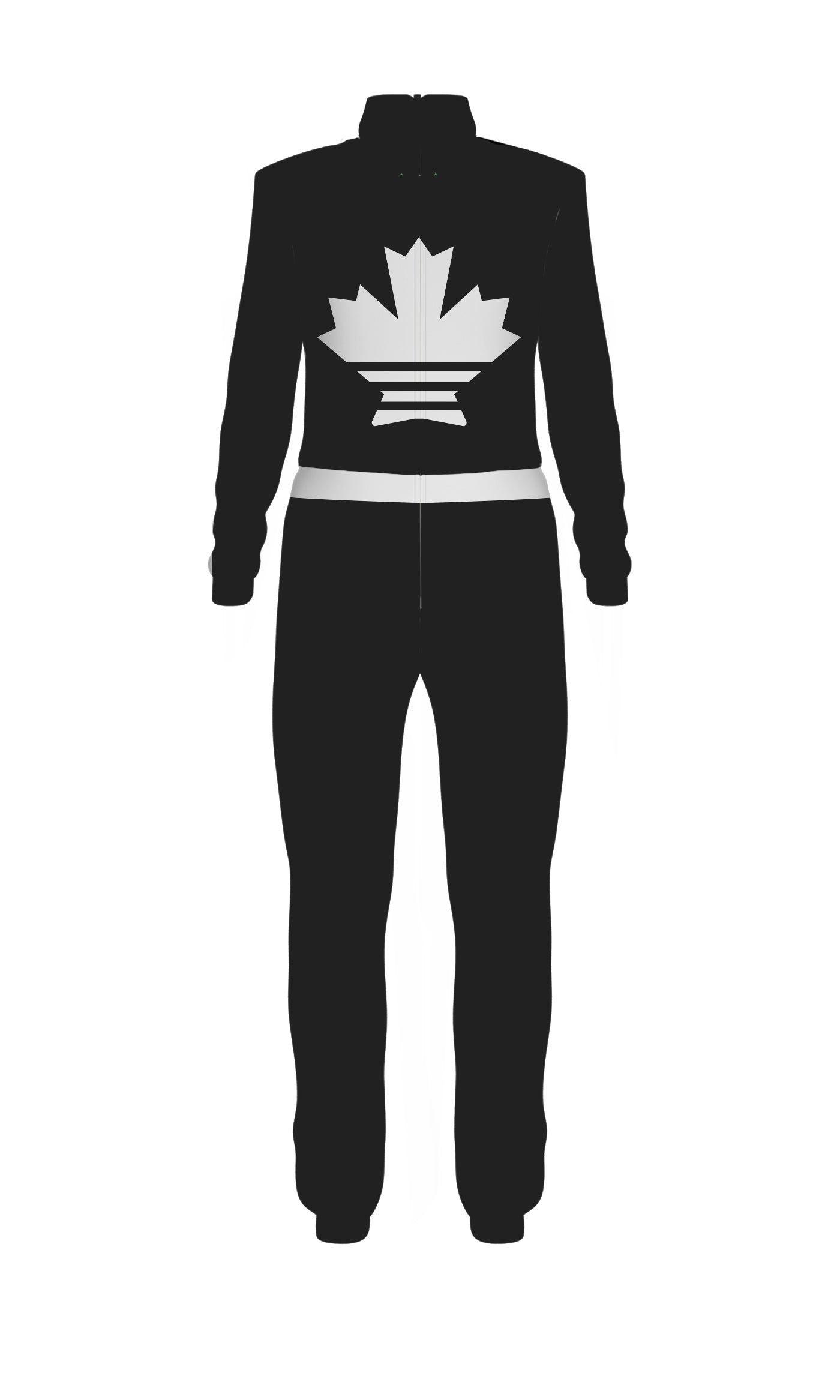 All City Jumpsuit with Tall Collar