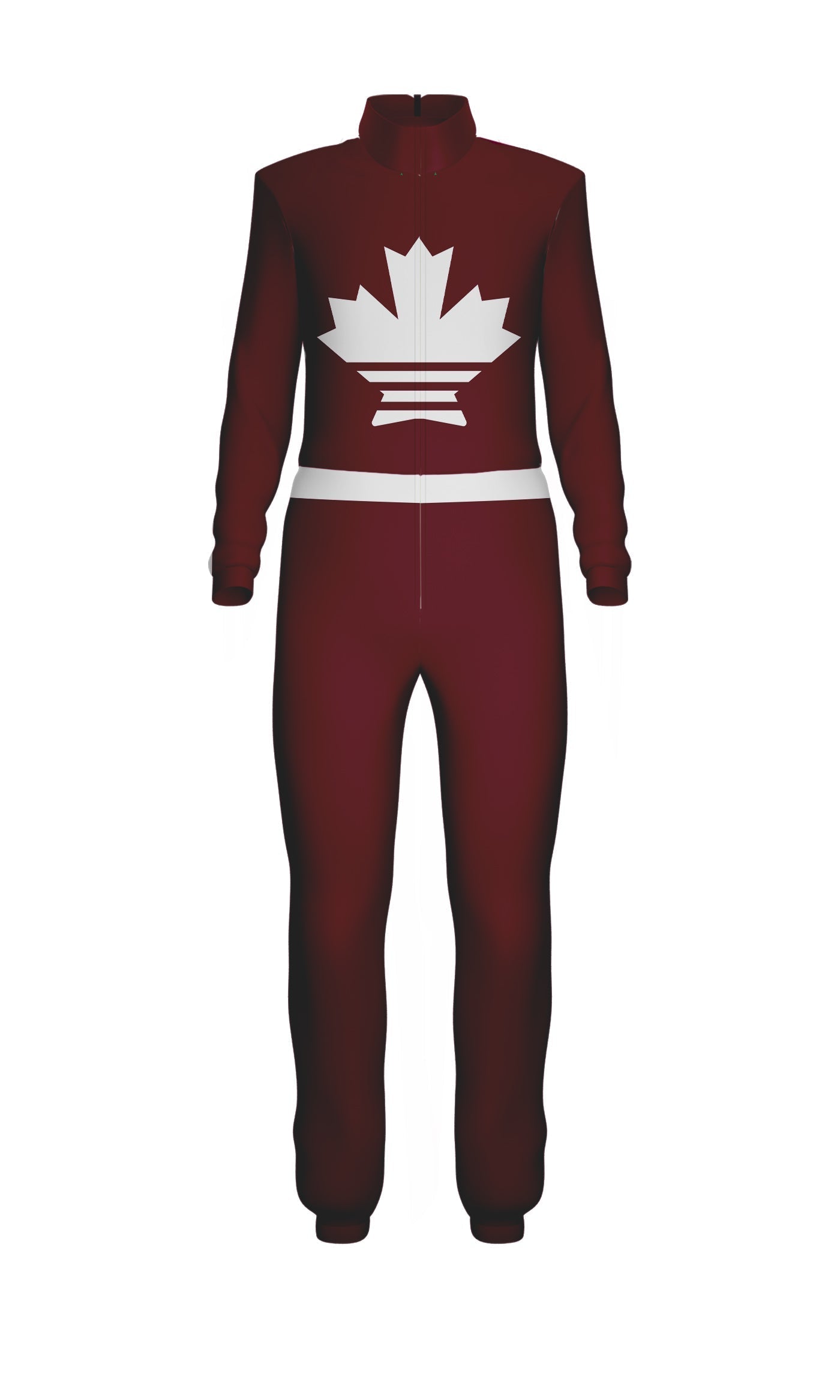 All City Jumpsuit with Tall Collar