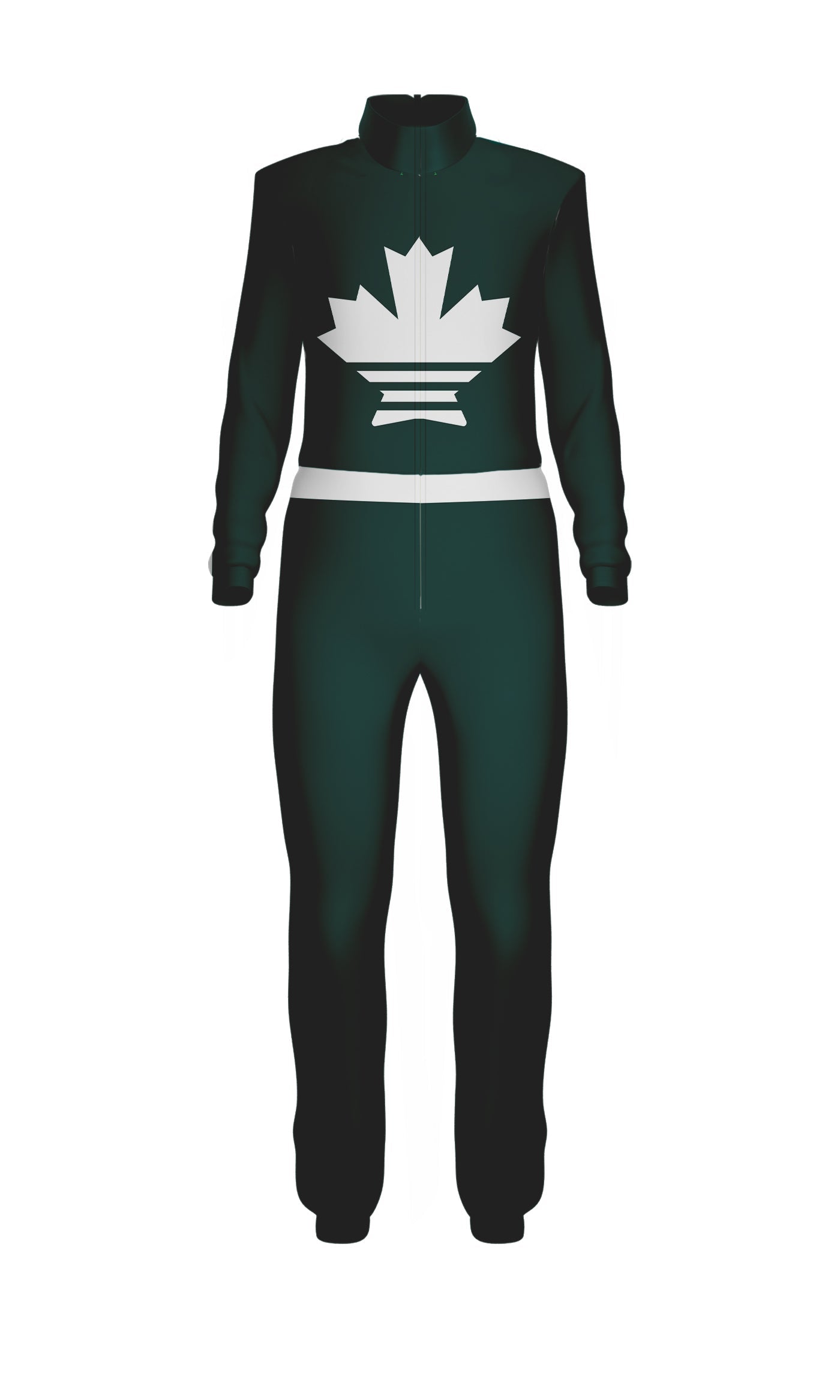 All City Jumpsuit with Tall Collar