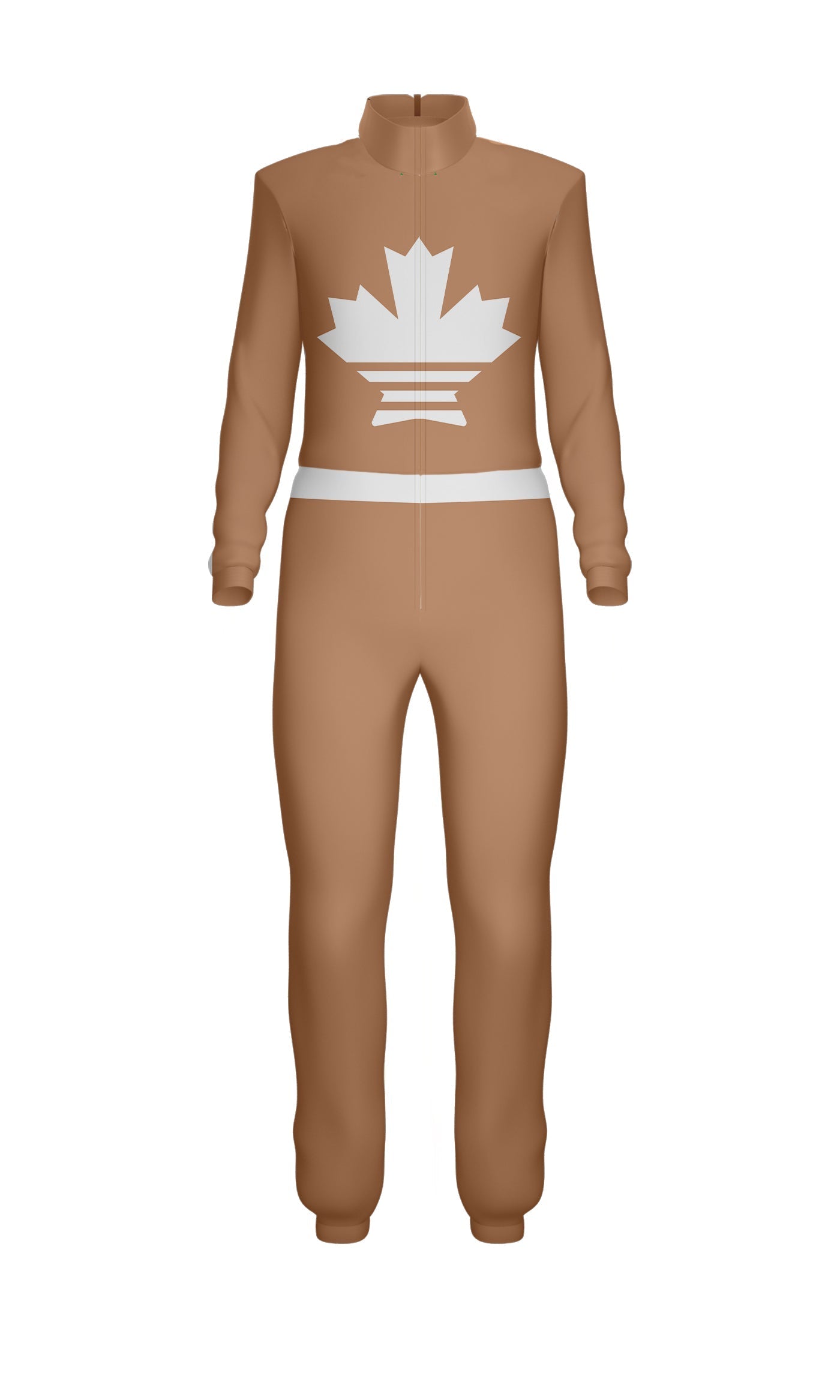 All City Jumpsuit with Tall Collar