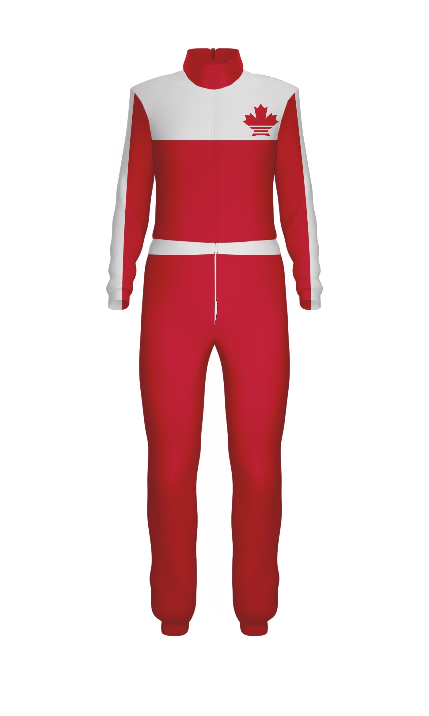 Get On Track Jumpsuit with Tall Collar