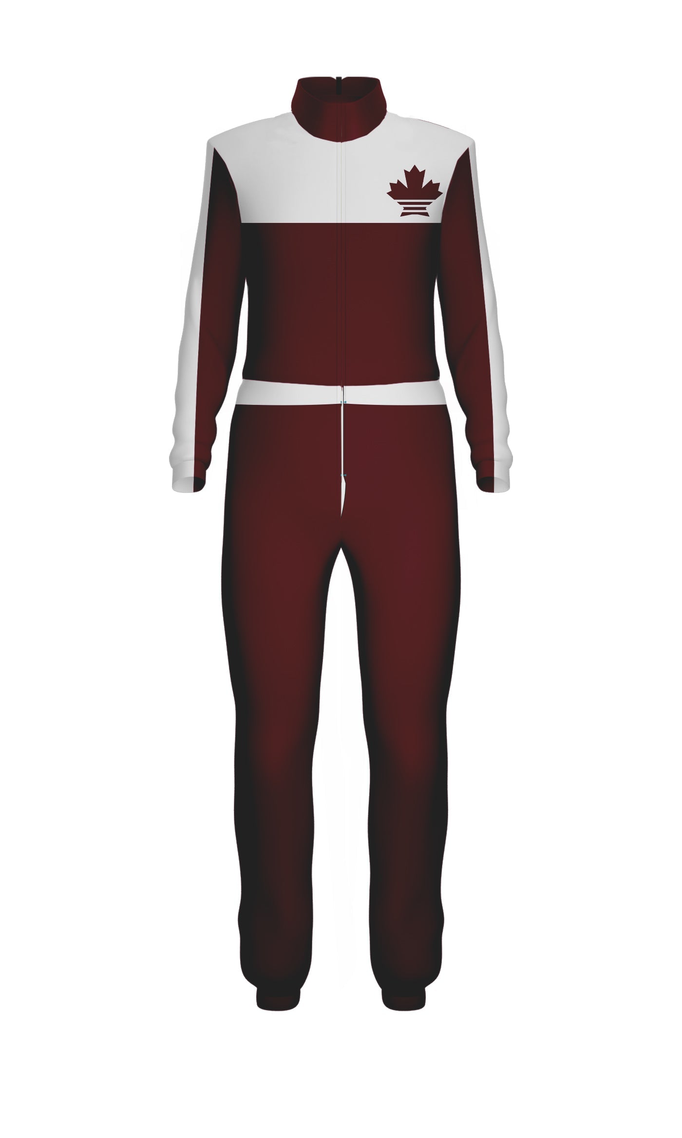 Get On Track Jumpsuit with Tall Collar