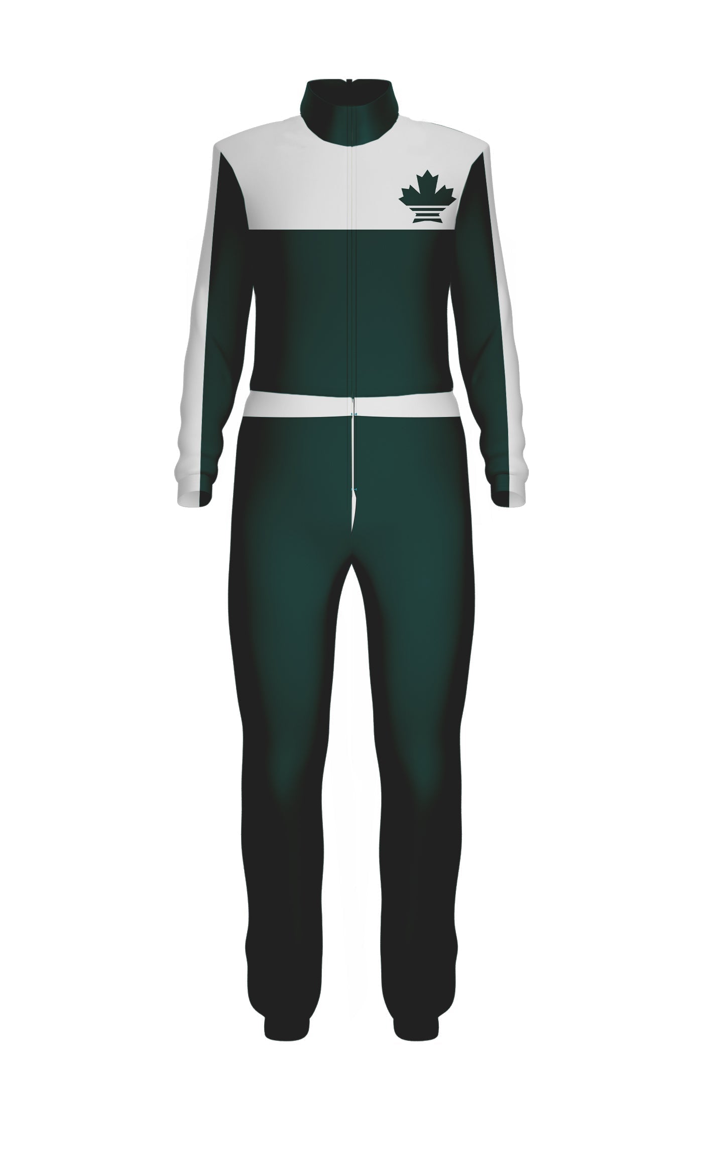 Get On Track Jumpsuit with Tall Collar