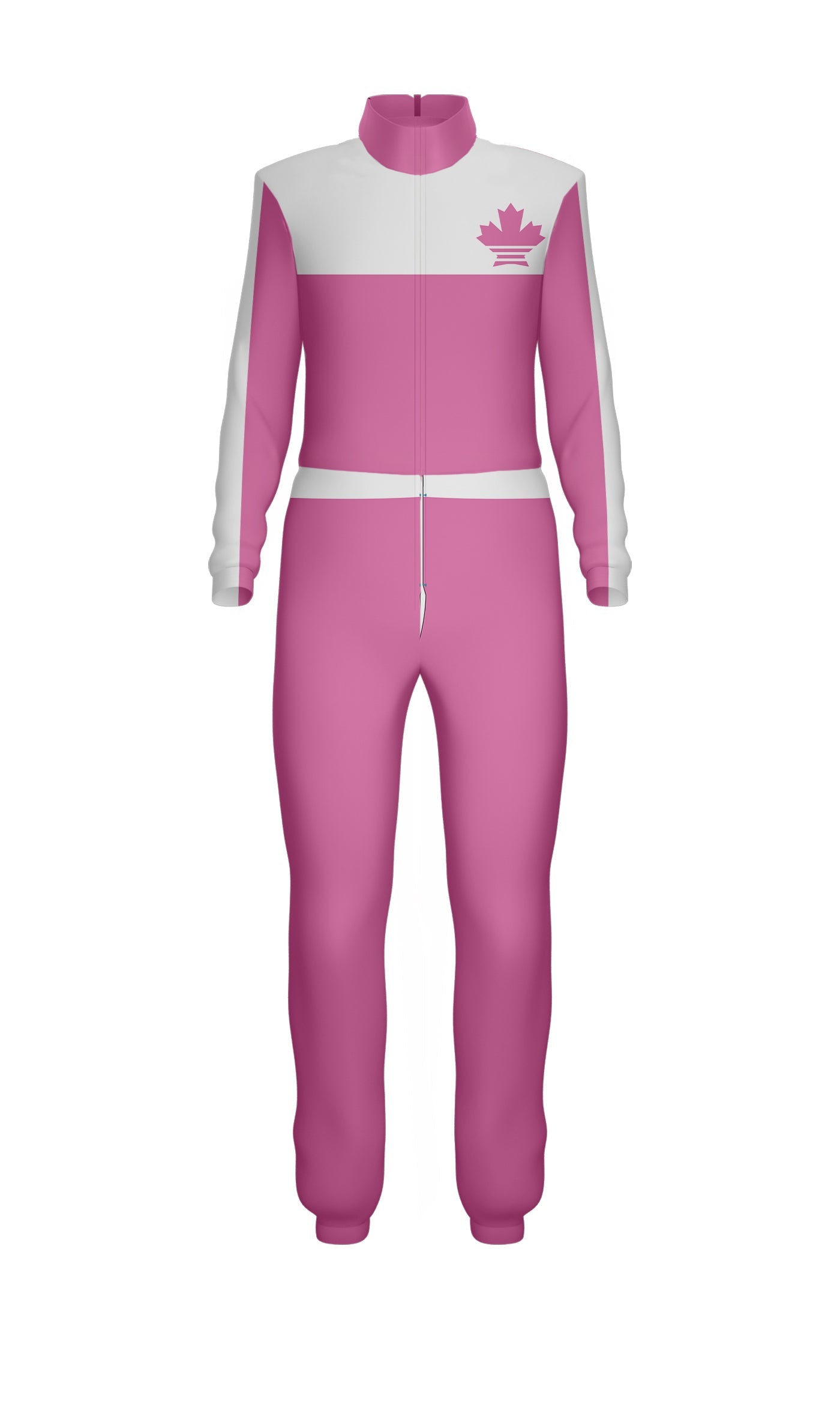 Get On Track Jumpsuit with Tall Collar