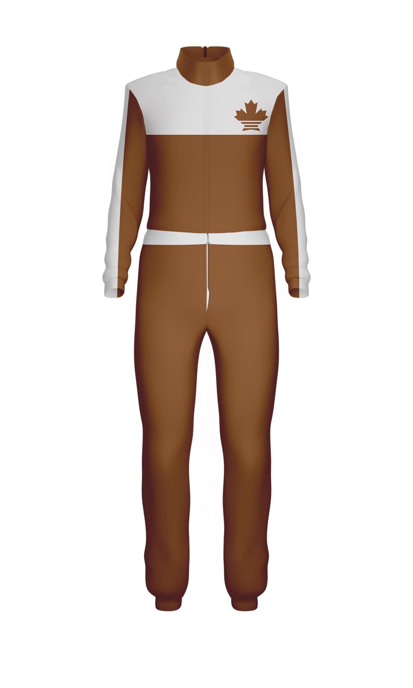 Get On Track Jumpsuit with Tall Collar