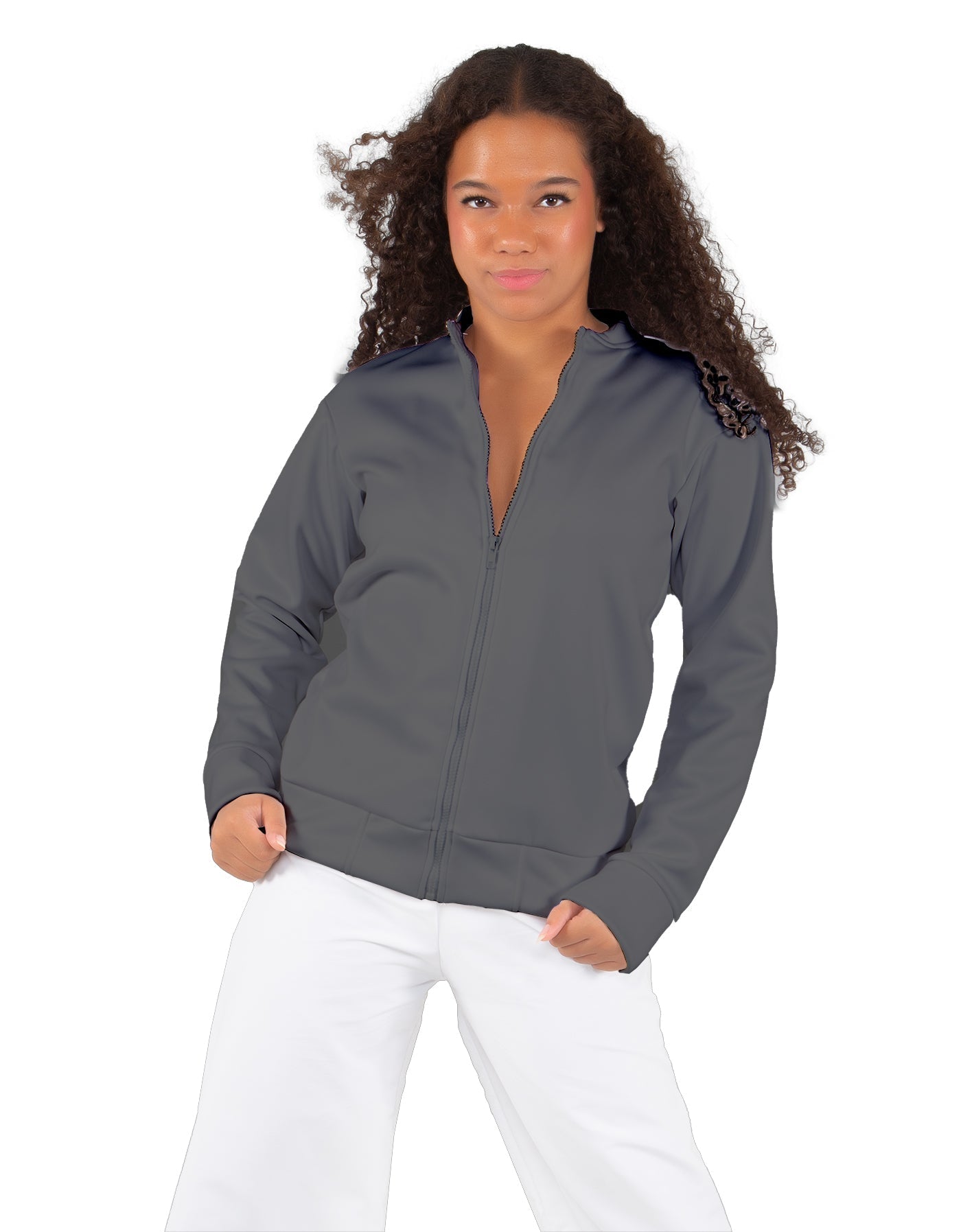 Solid Fleece Varsity Jacket