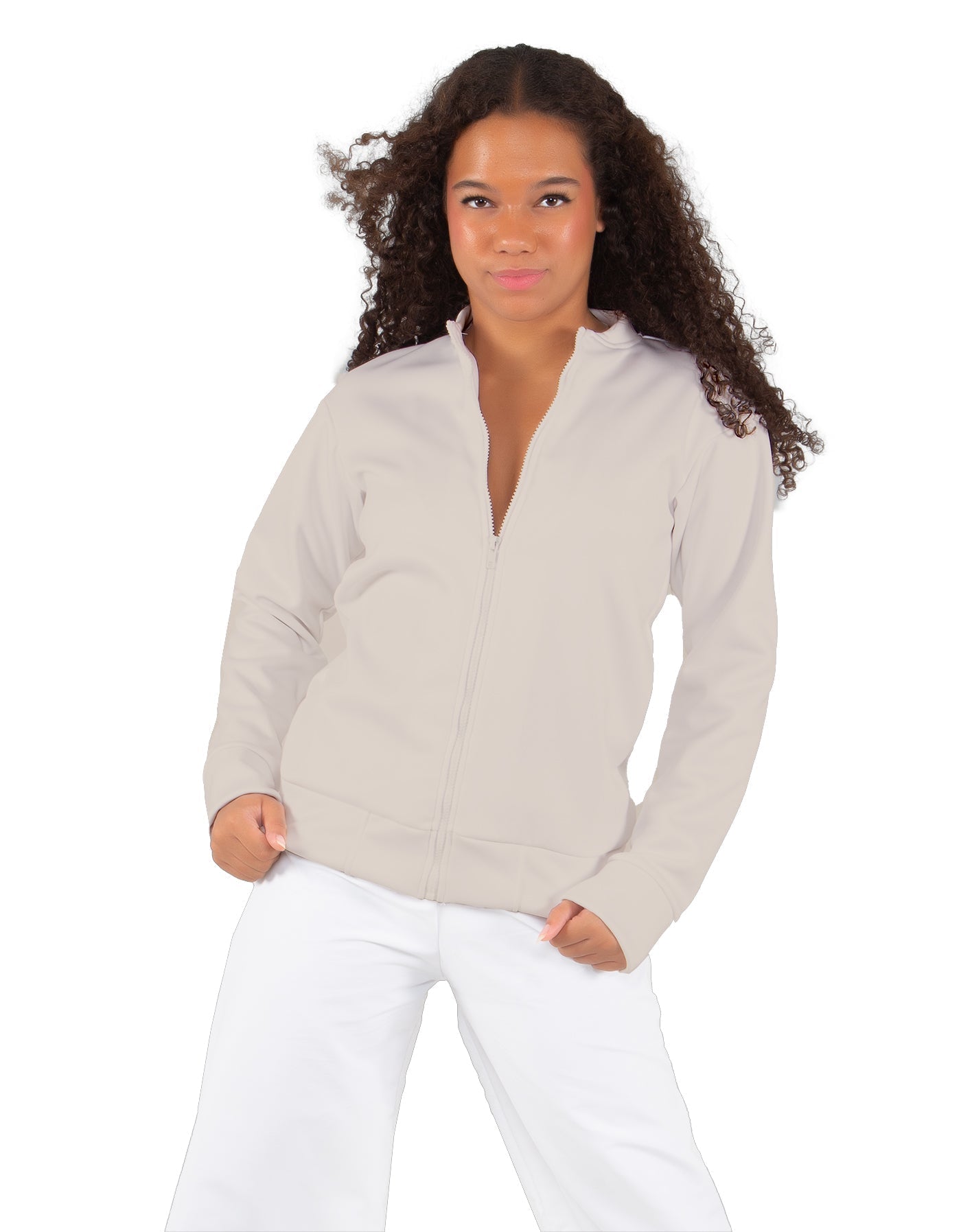 Solid Fleece Varsity Jacket