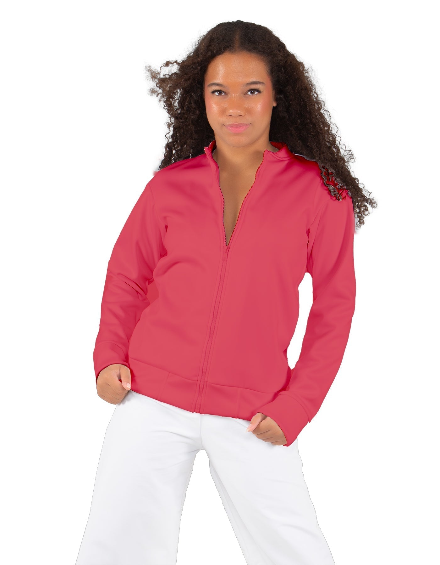 Solid Fleece Varsity Jacket