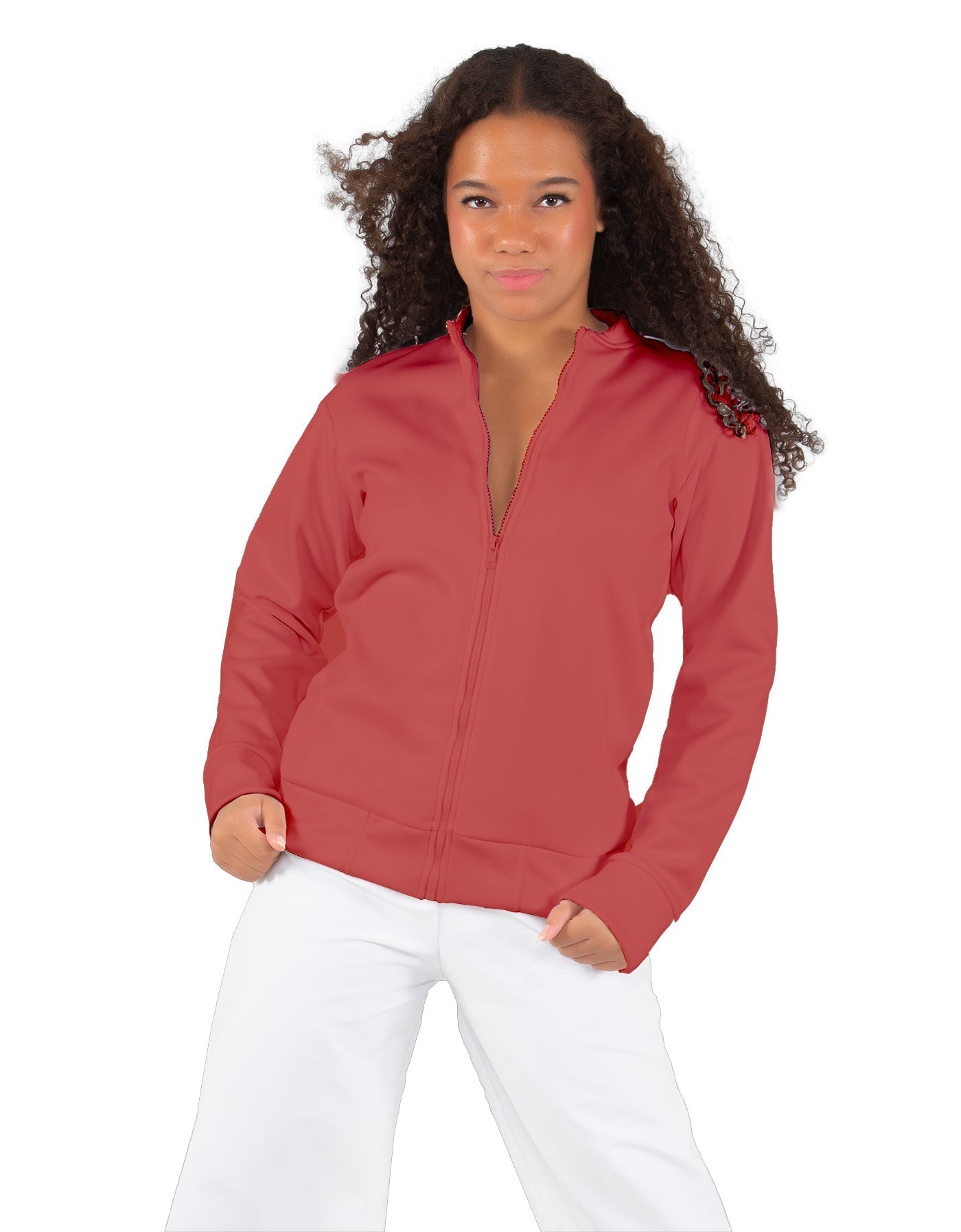 Solid Fleece Varsity Jacket
