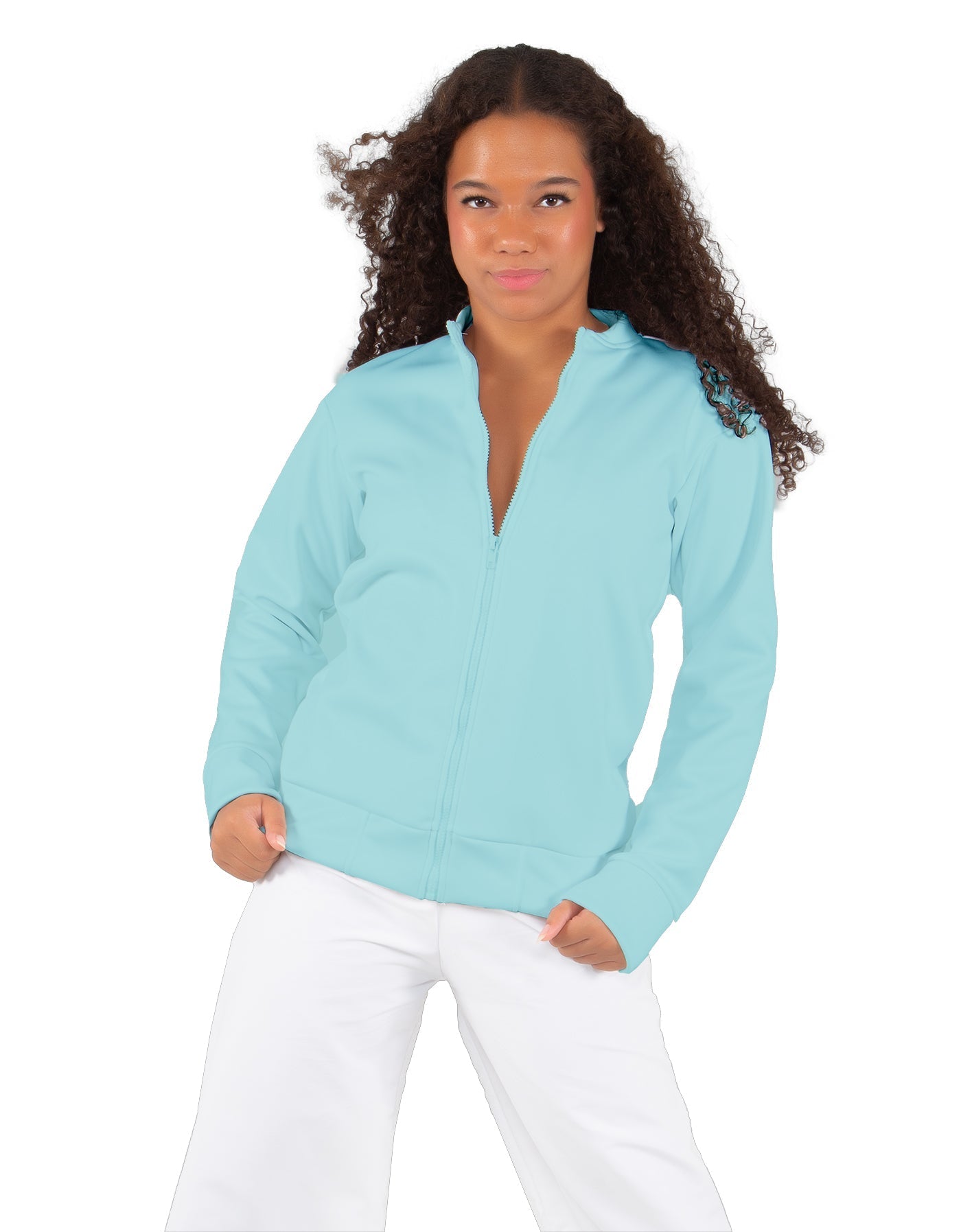 Solid Fleece Varsity Jacket