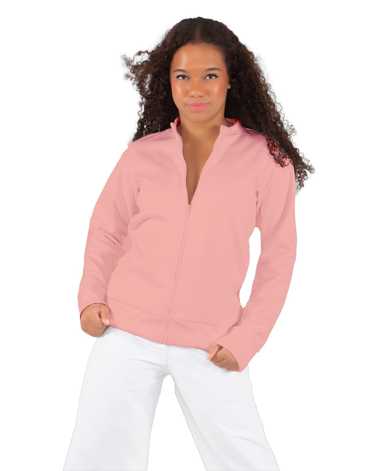 Solid Fleece Varsity Jacket