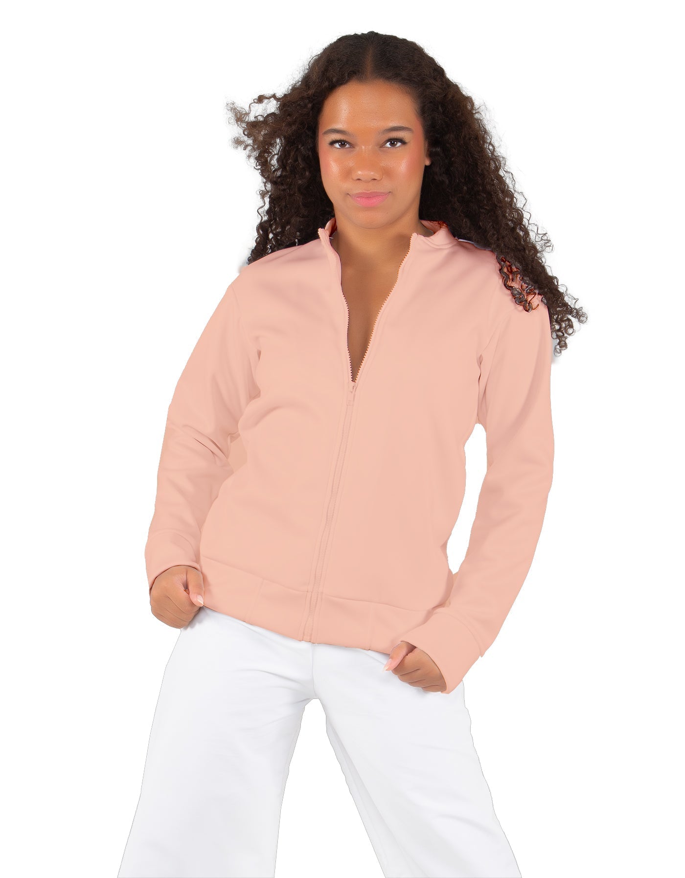 Solid Fleece Varsity Jacket