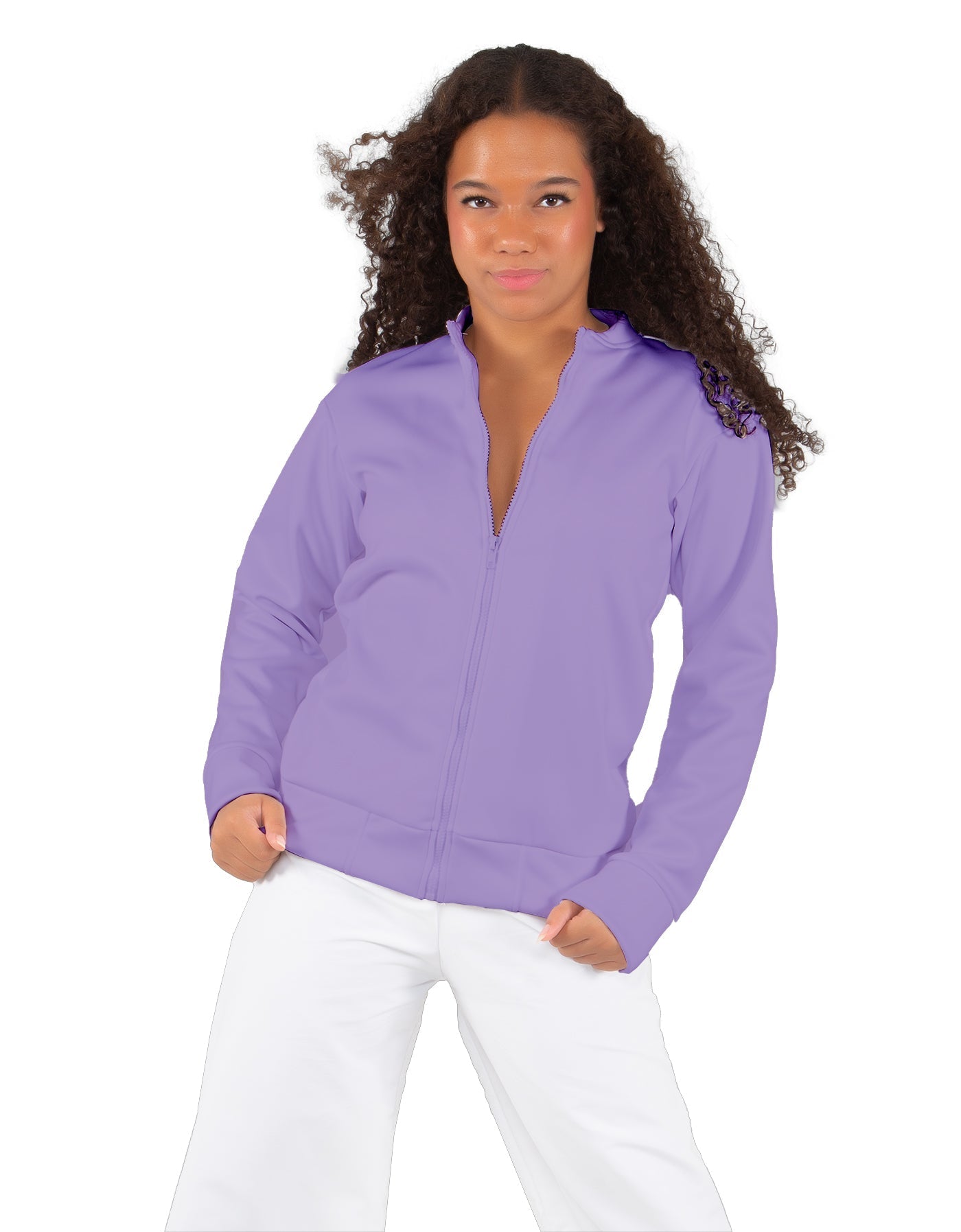 Solid Fleece Varsity Jacket