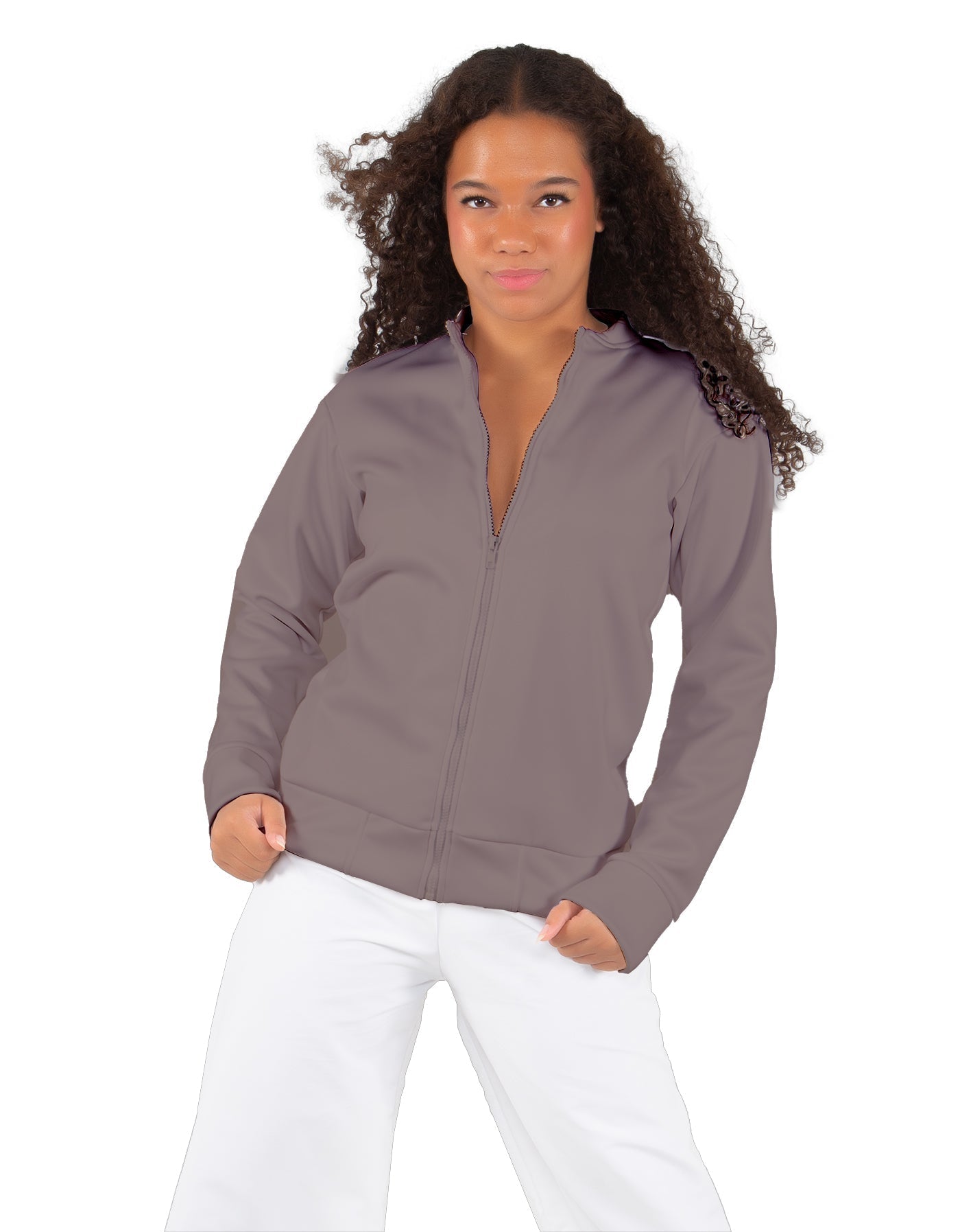 Solid Fleece Varsity Jacket