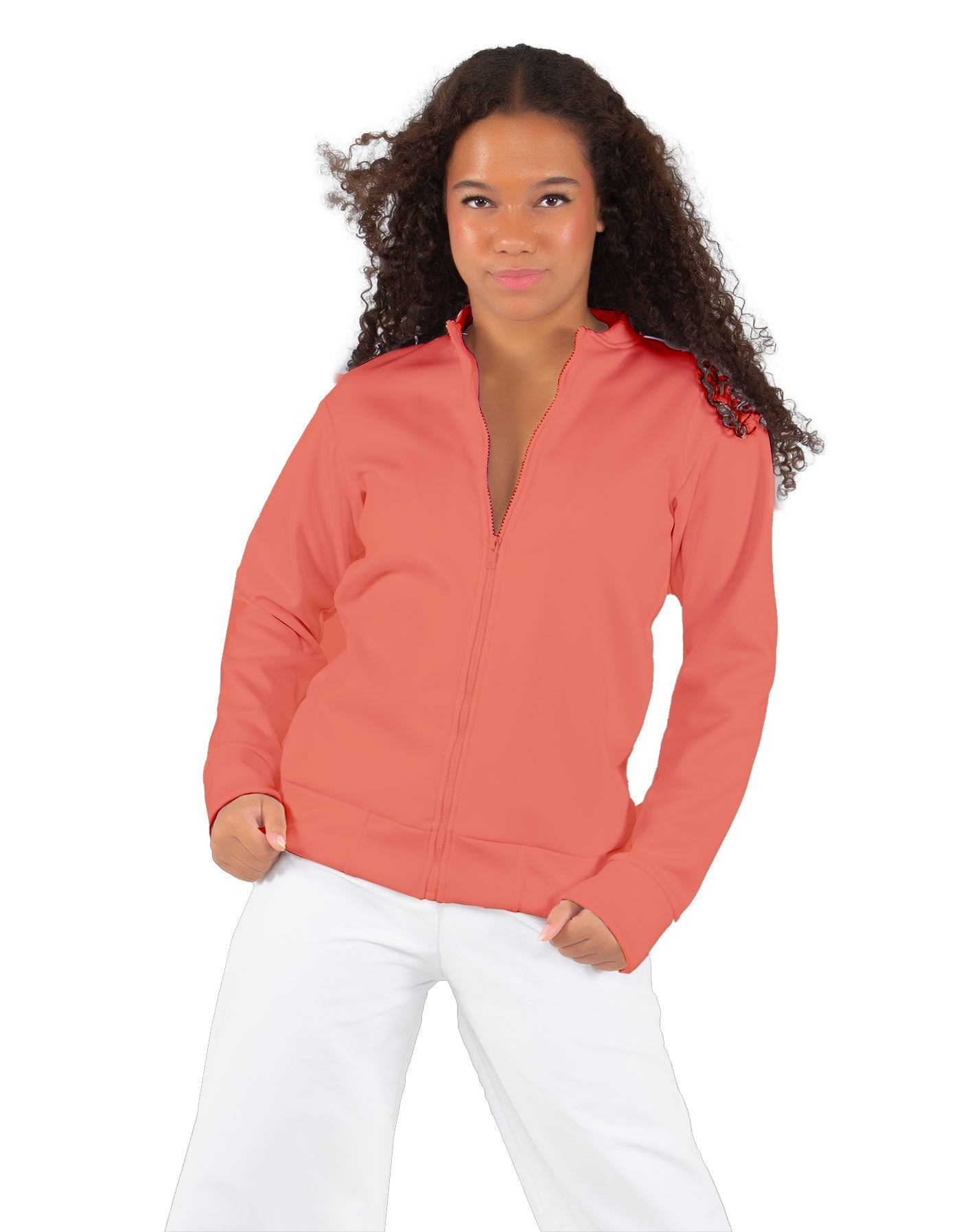 Solid Fleece Varsity Jacket