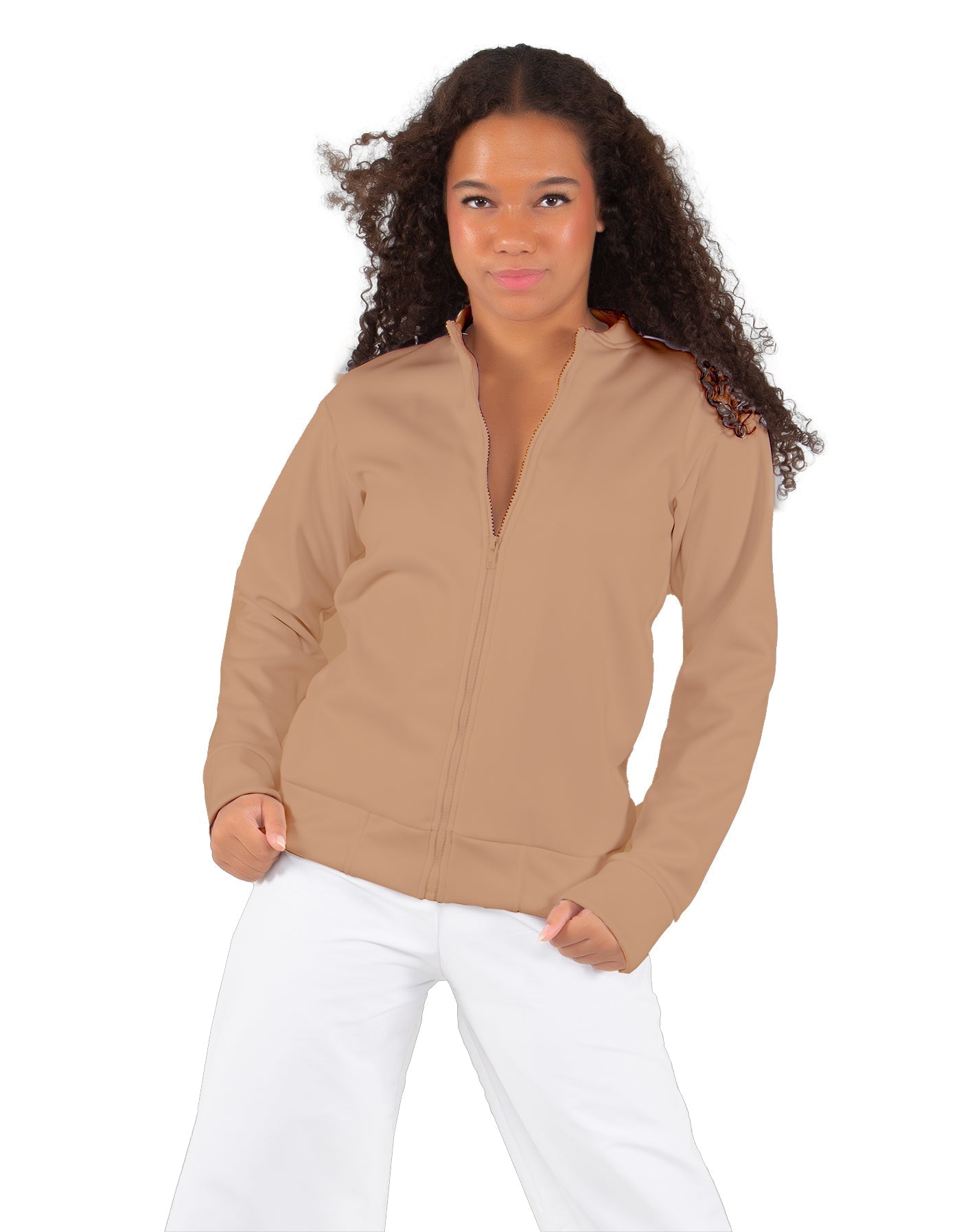 Solid Fleece Varsity Jacket