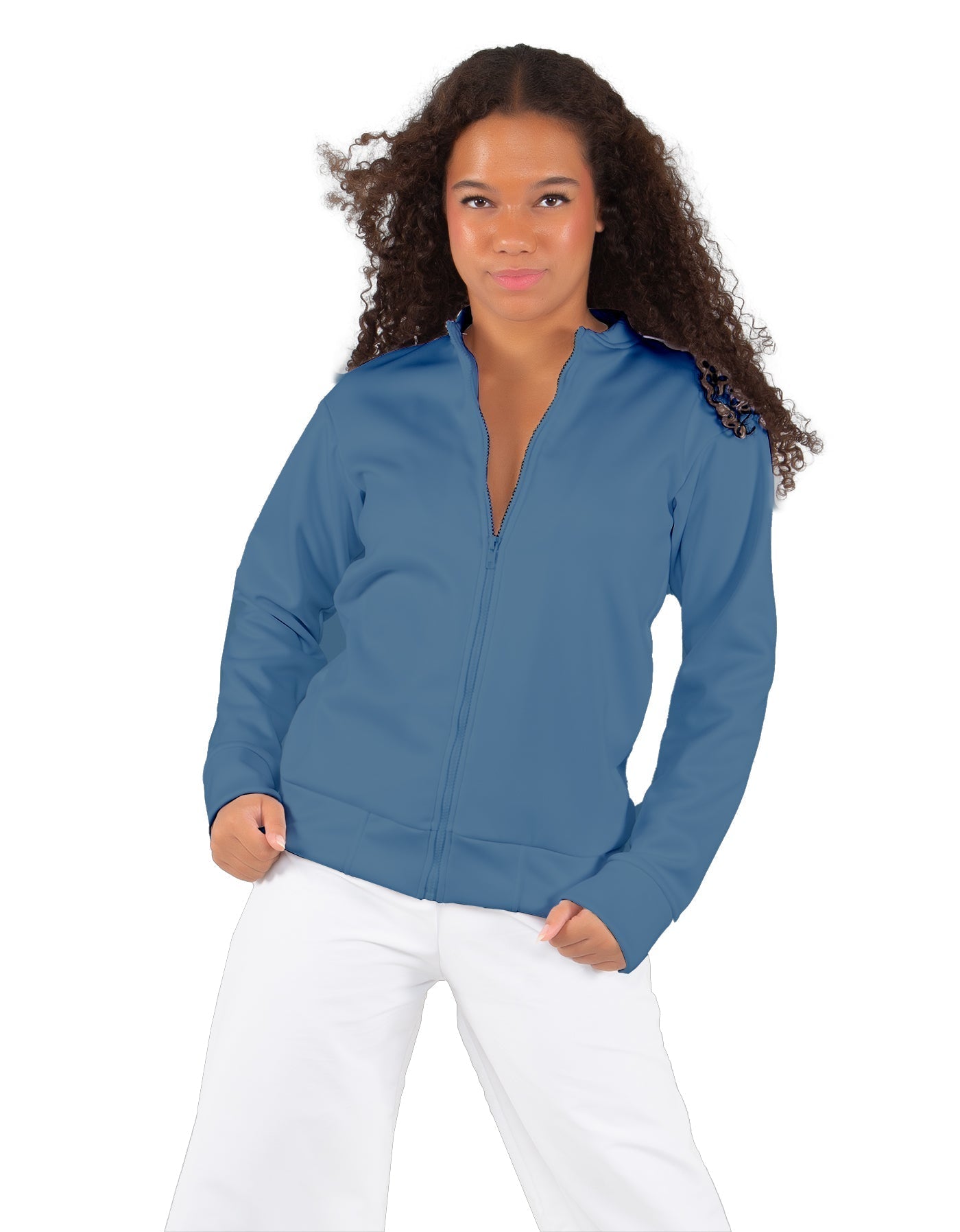 Solid Fleece Varsity Jacket