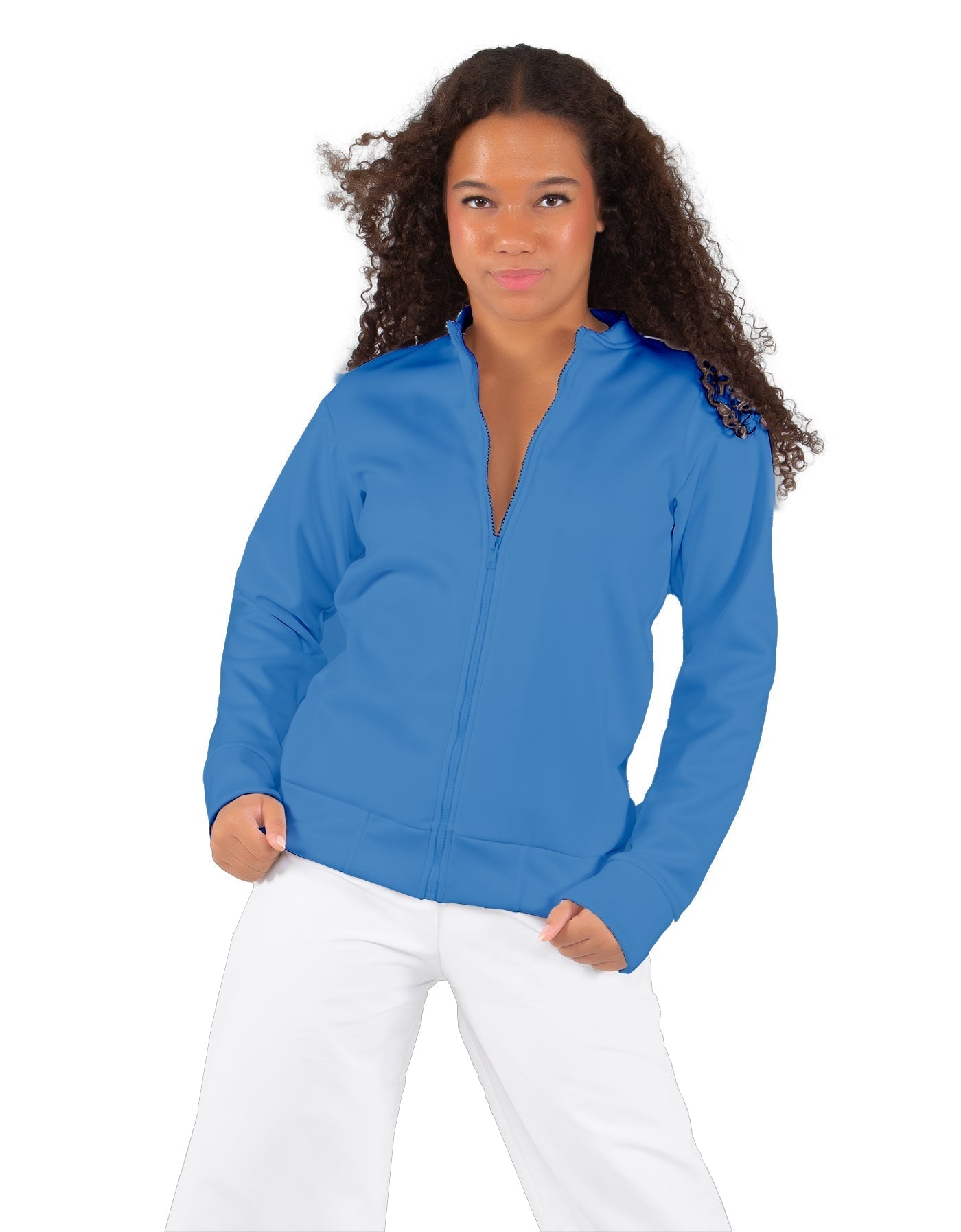 Solid Fleece Varsity Jacket