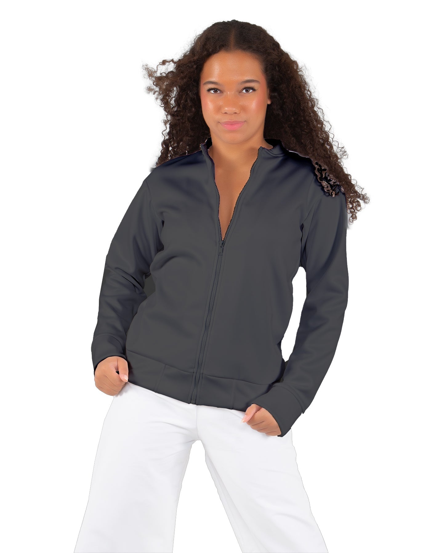 Solid Fleece Varsity Jacket