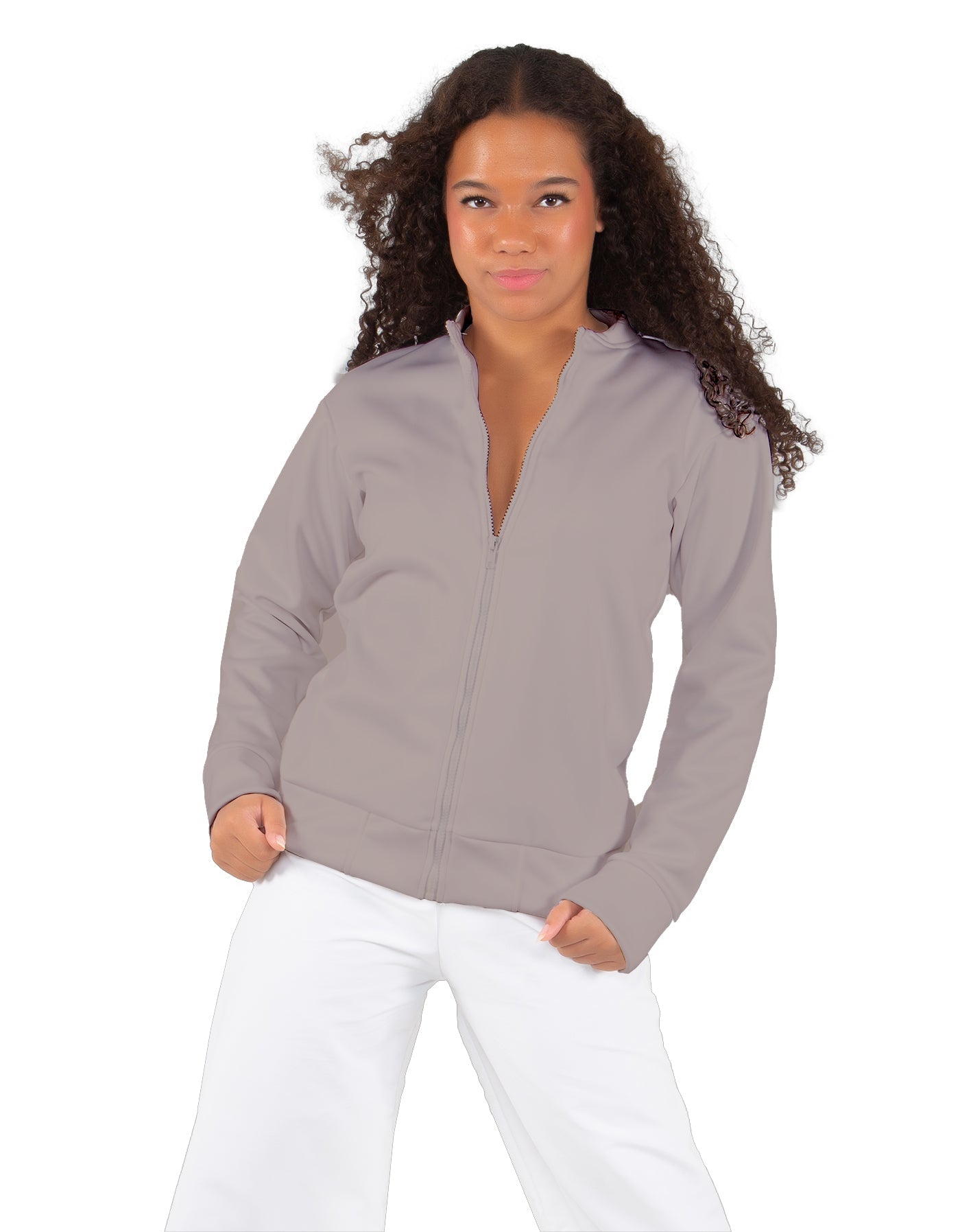 Solid Fleece Varsity Jacket