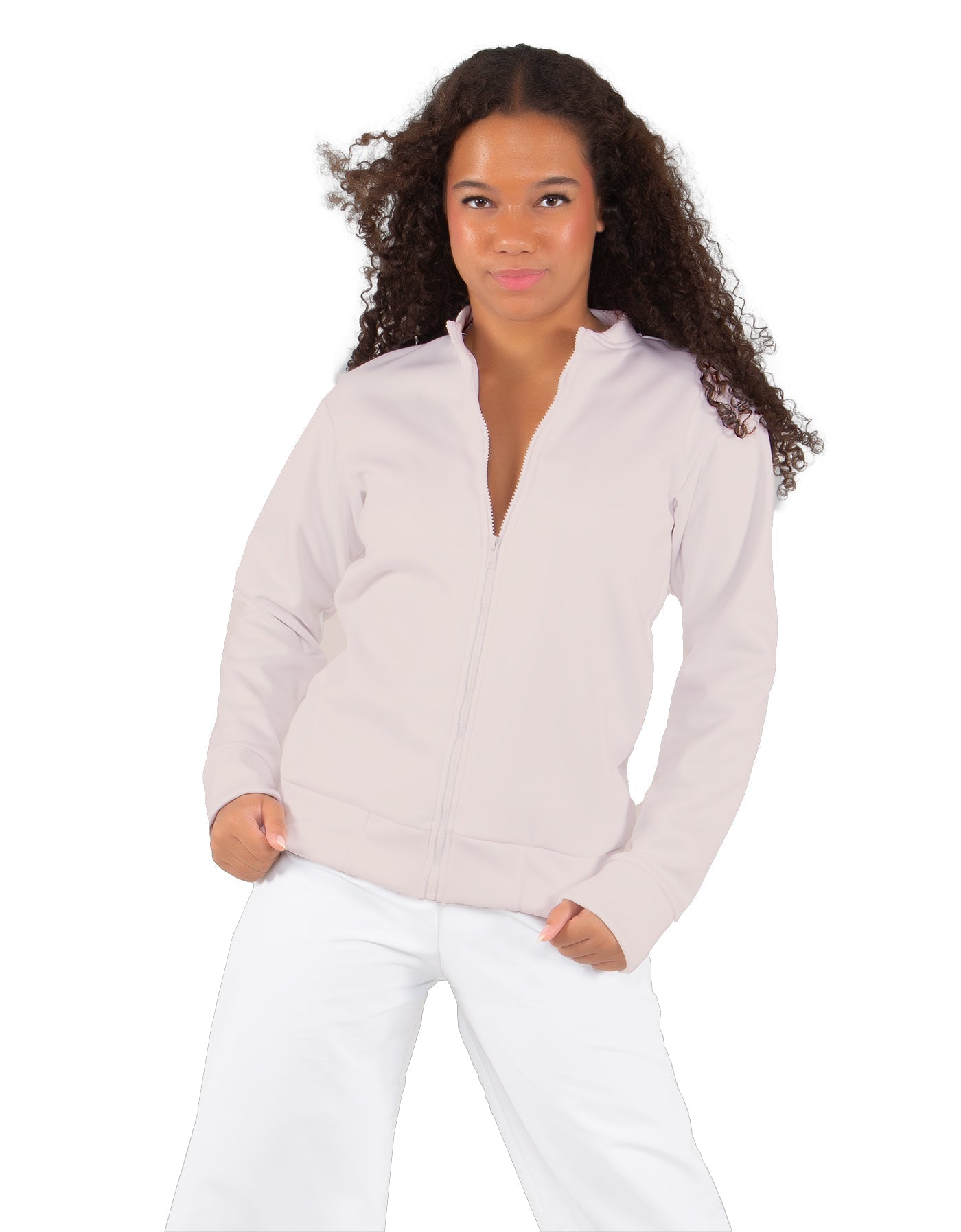 Solid Fleece Varsity Jacket