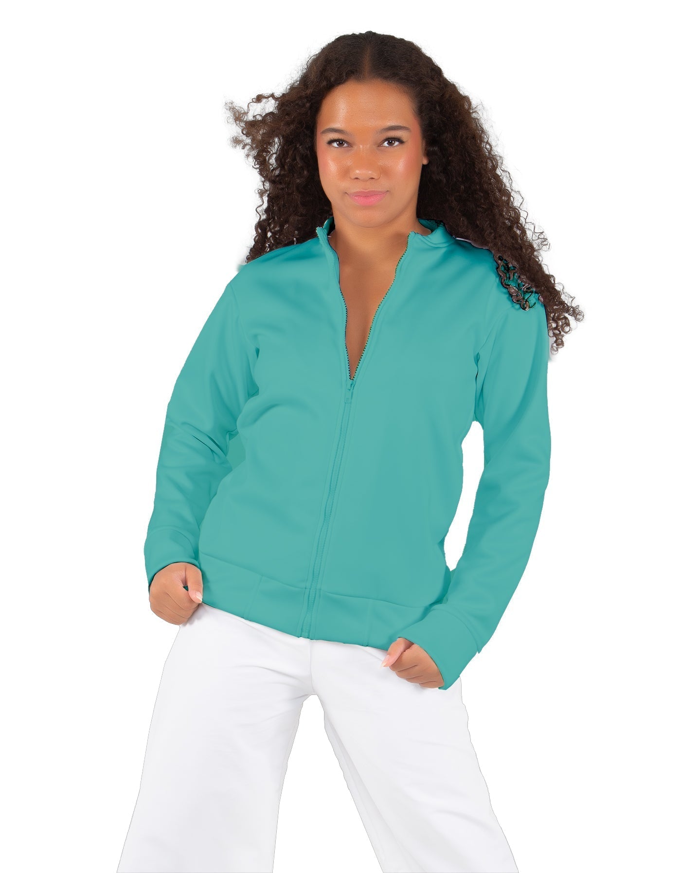 Solid Fleece Varsity Jacket