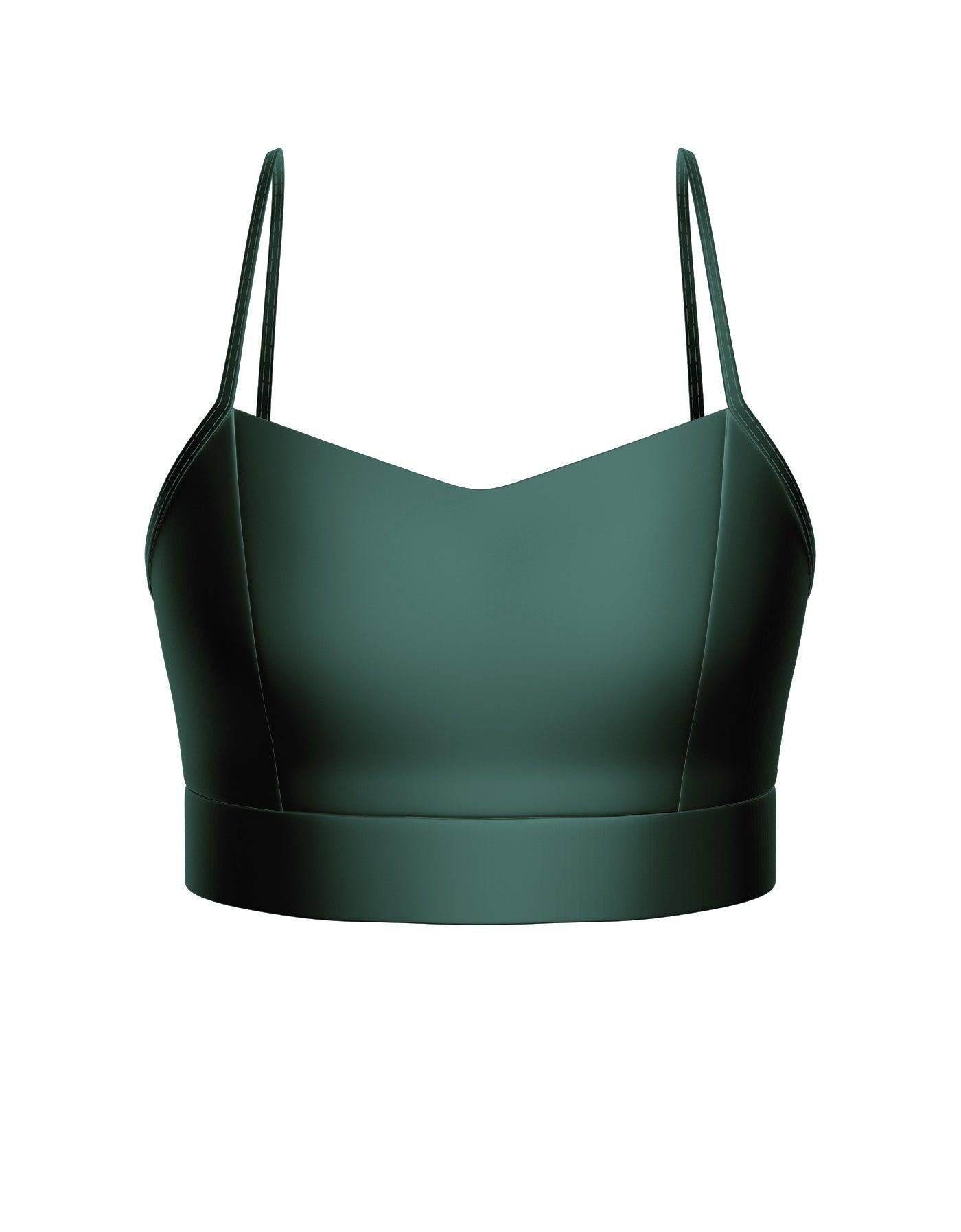 Solid Lycra Bustier